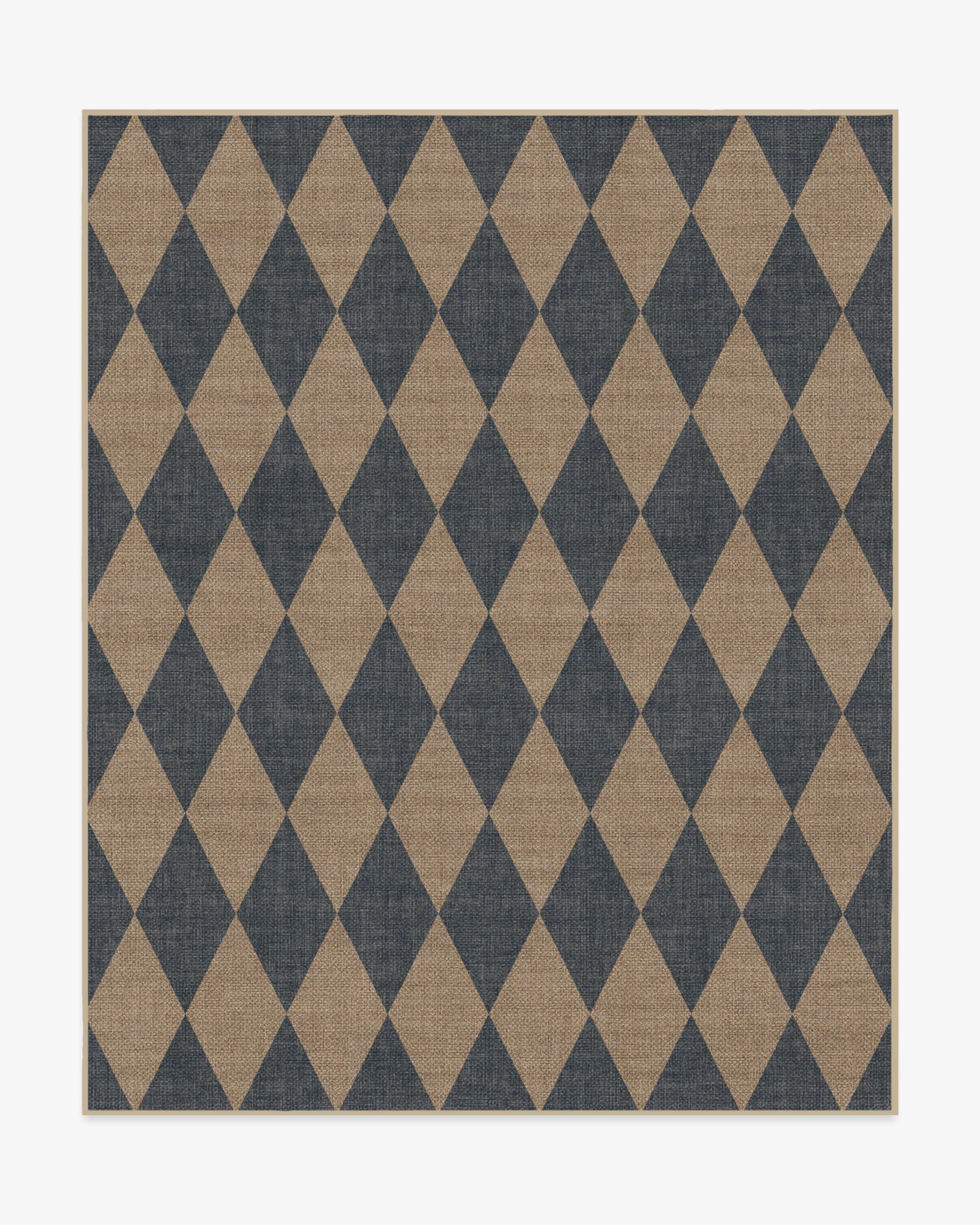 Palazzo Soft Navy Re-Jute Rug
