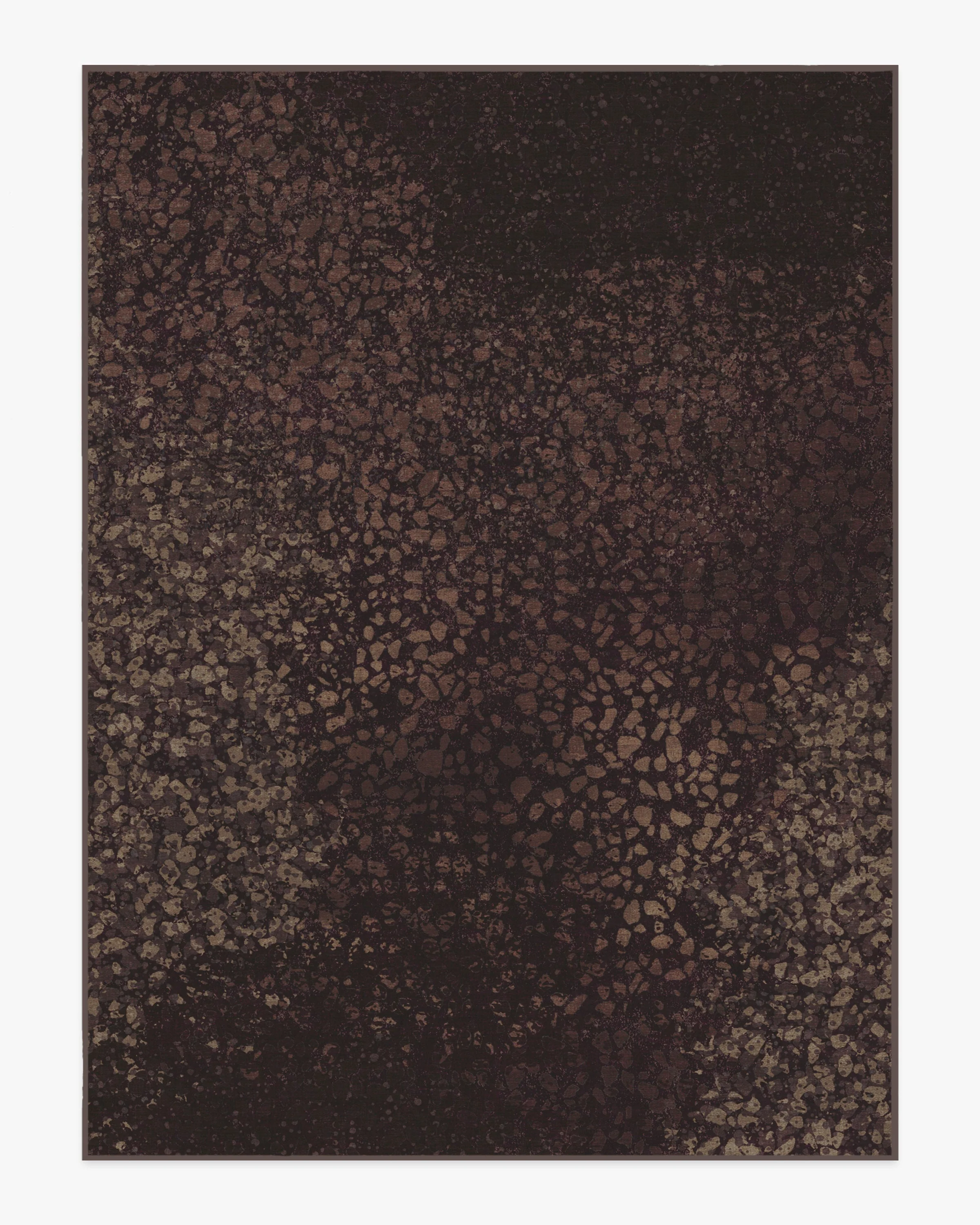 Terran Burgundy Rug by Architectural Digest