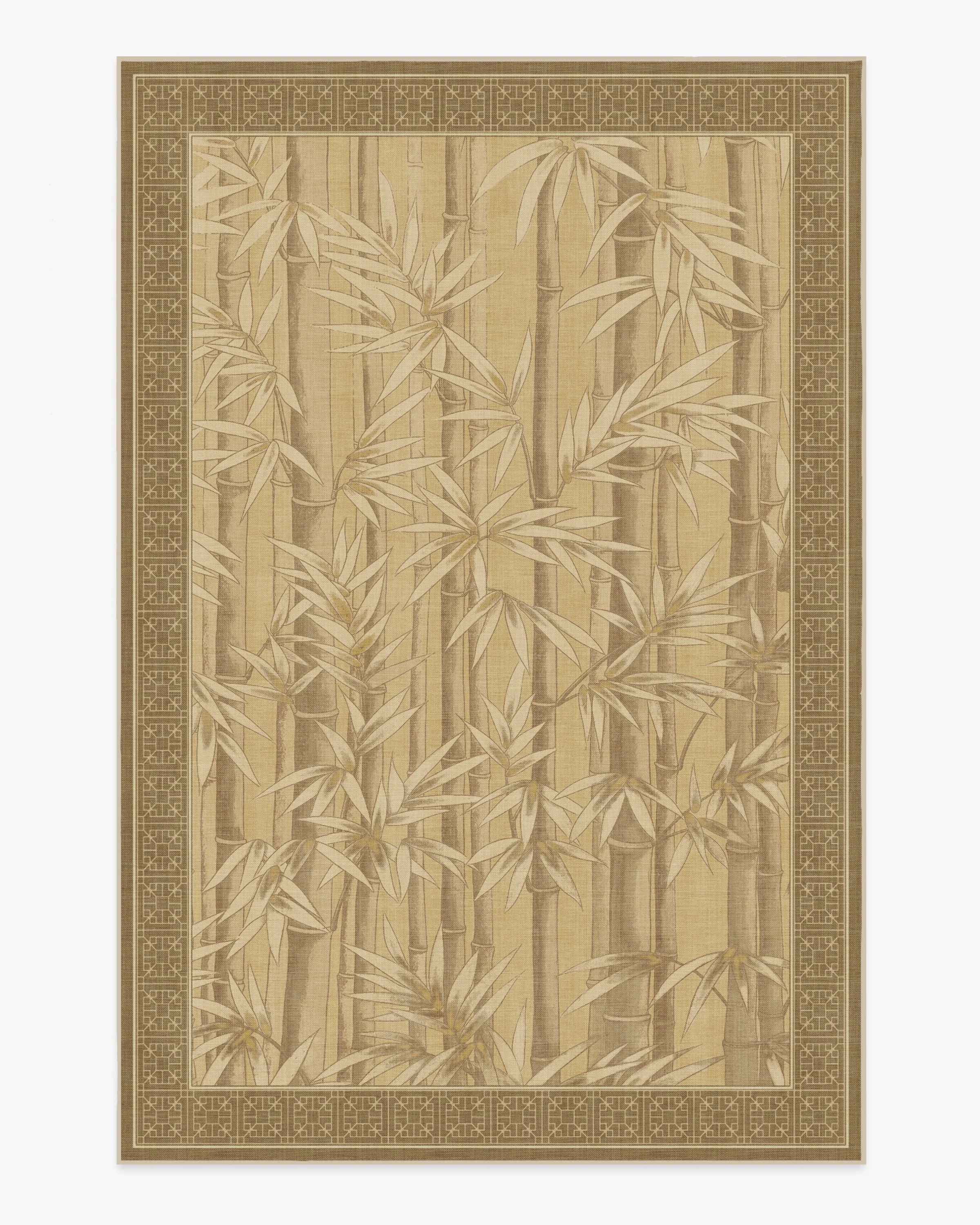 Bamboo Natural Gold Outdoor Rug by Gracie