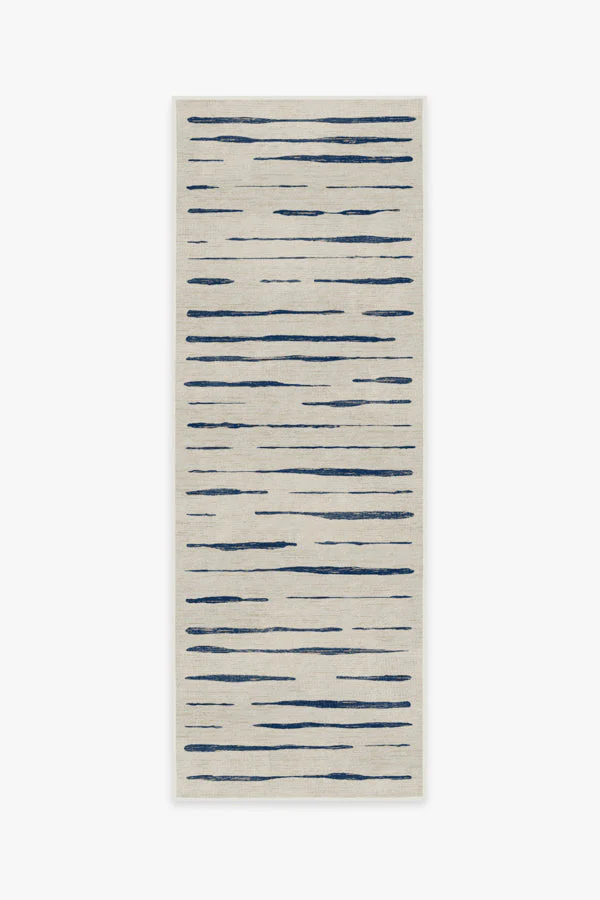 Talas Stripe Indigo Rug
