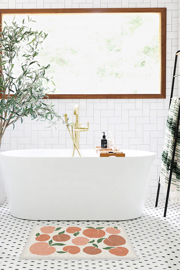 Sweet Peach Bath Mat