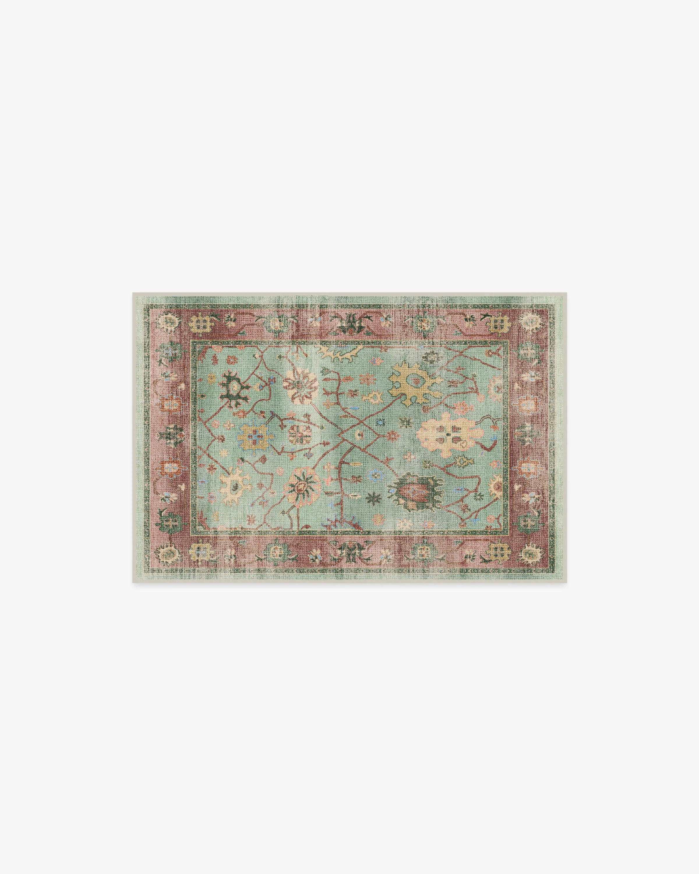 Jemima Sage and Rosewood Rug