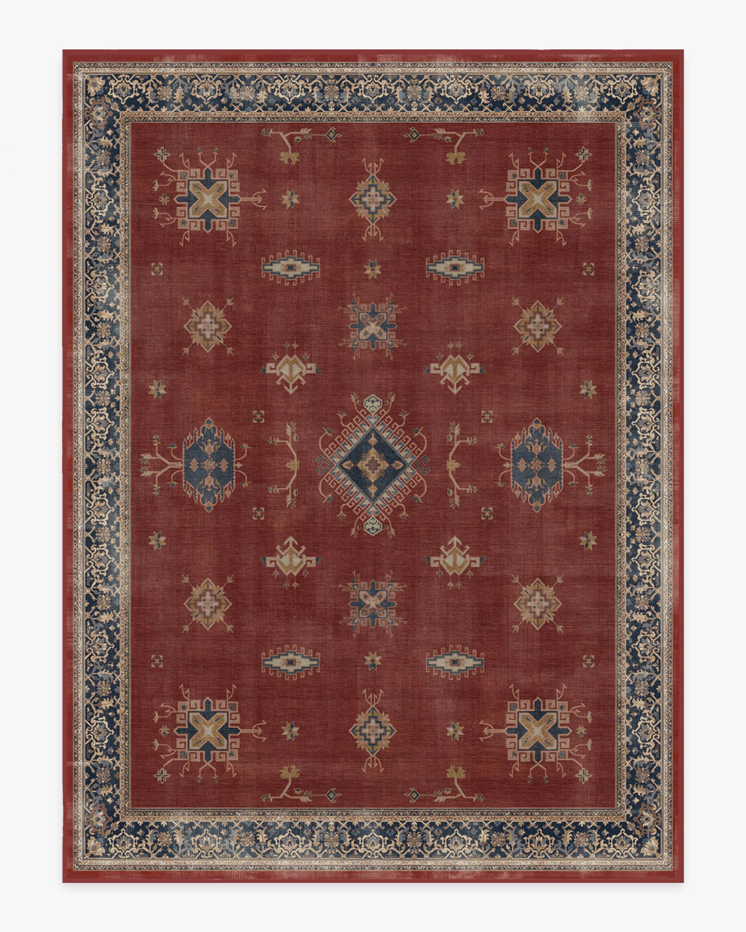 Verena Amber Red Rug