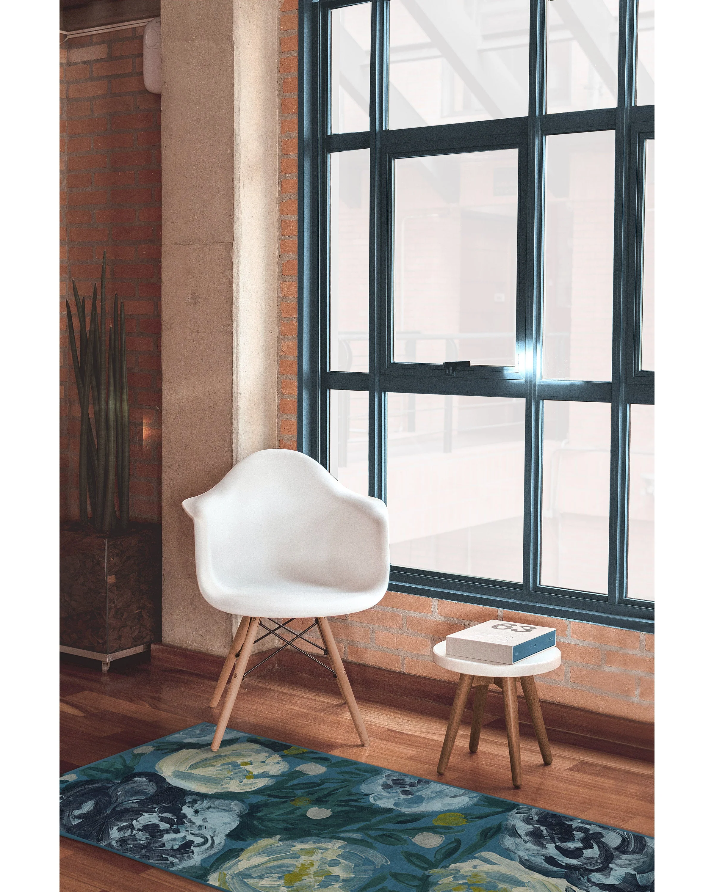 Camellia Midnight Rug