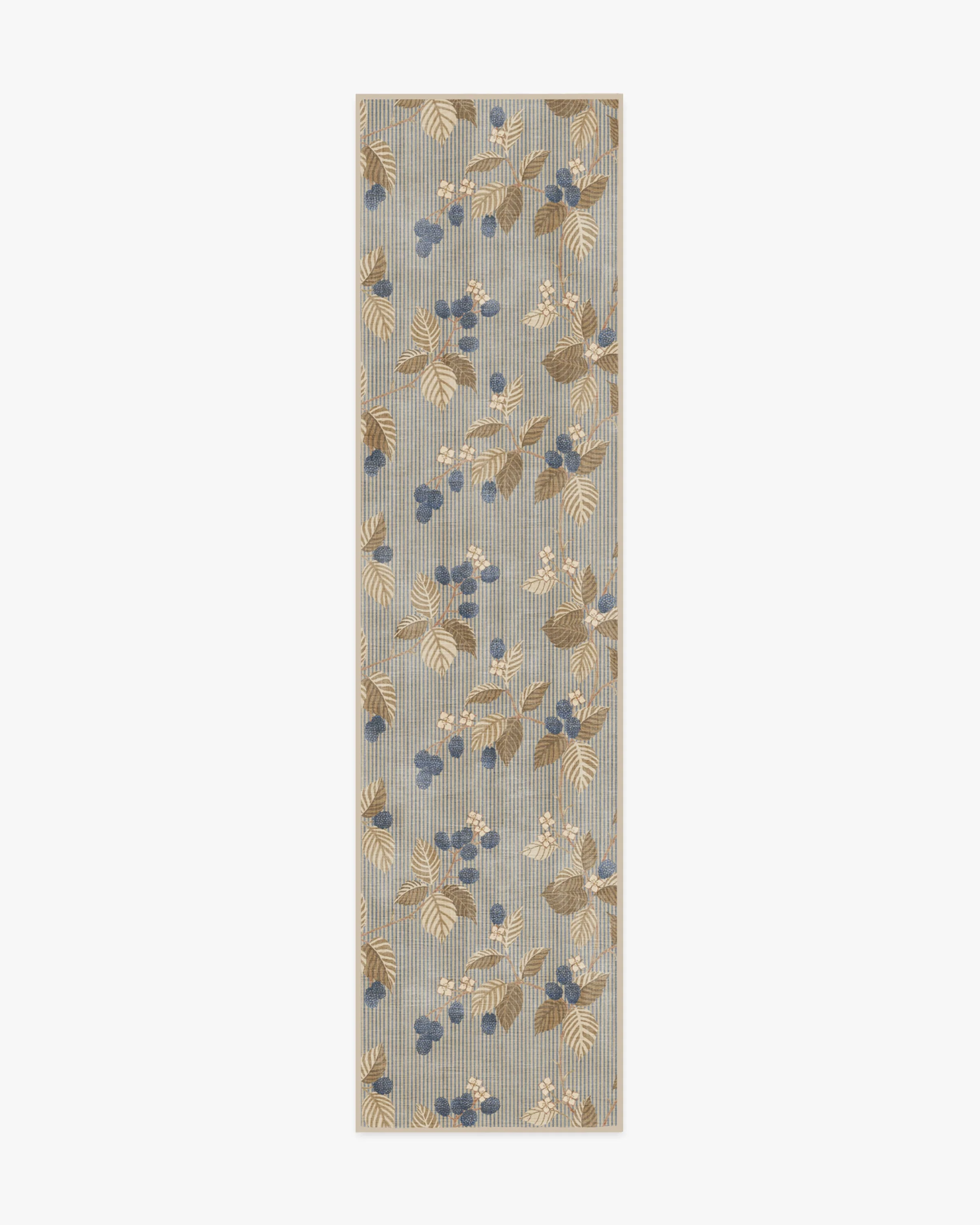 Rubus Azure & Fawn Flatwoven Rug by Sanderson