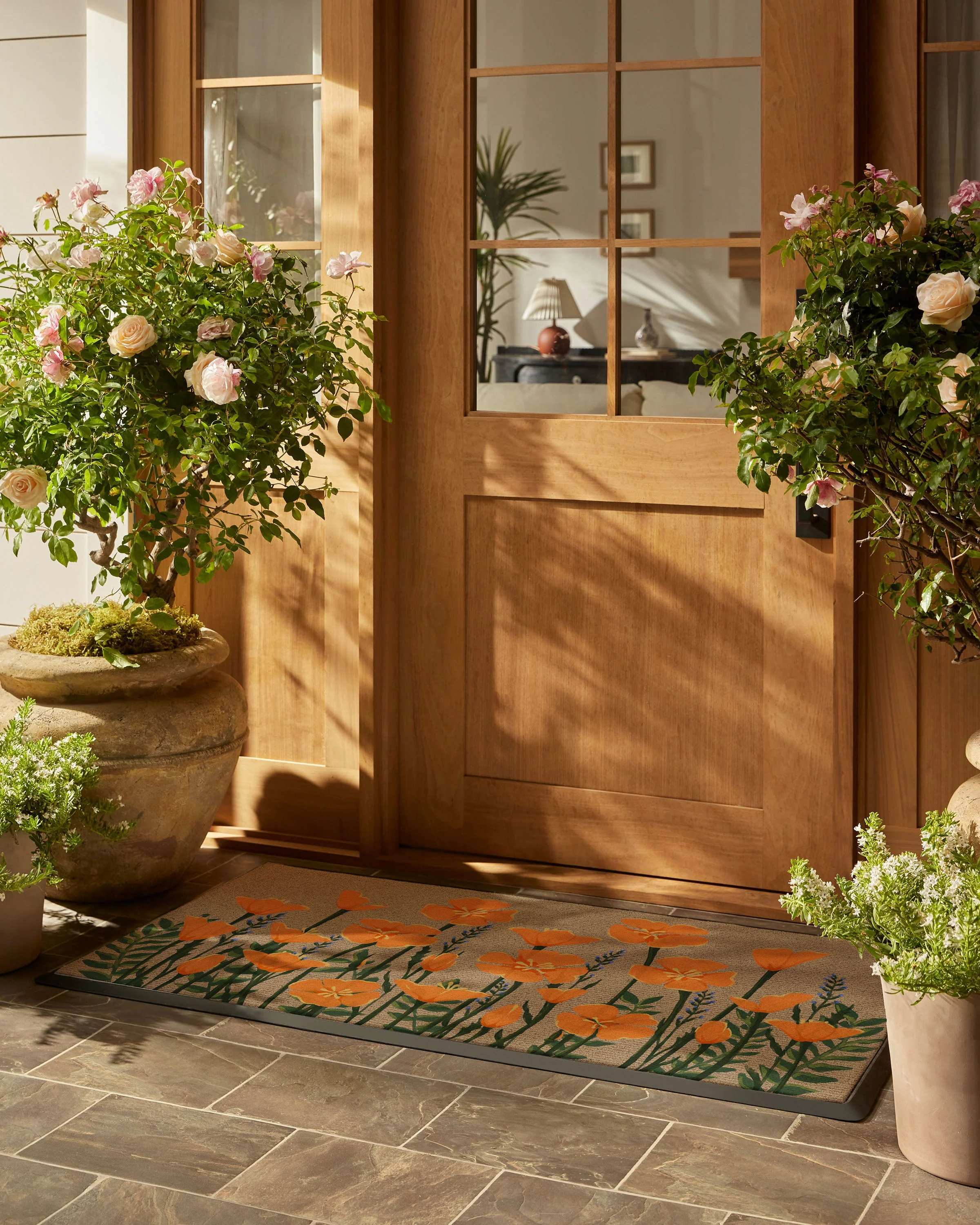 Poppy Fields Large Doormat