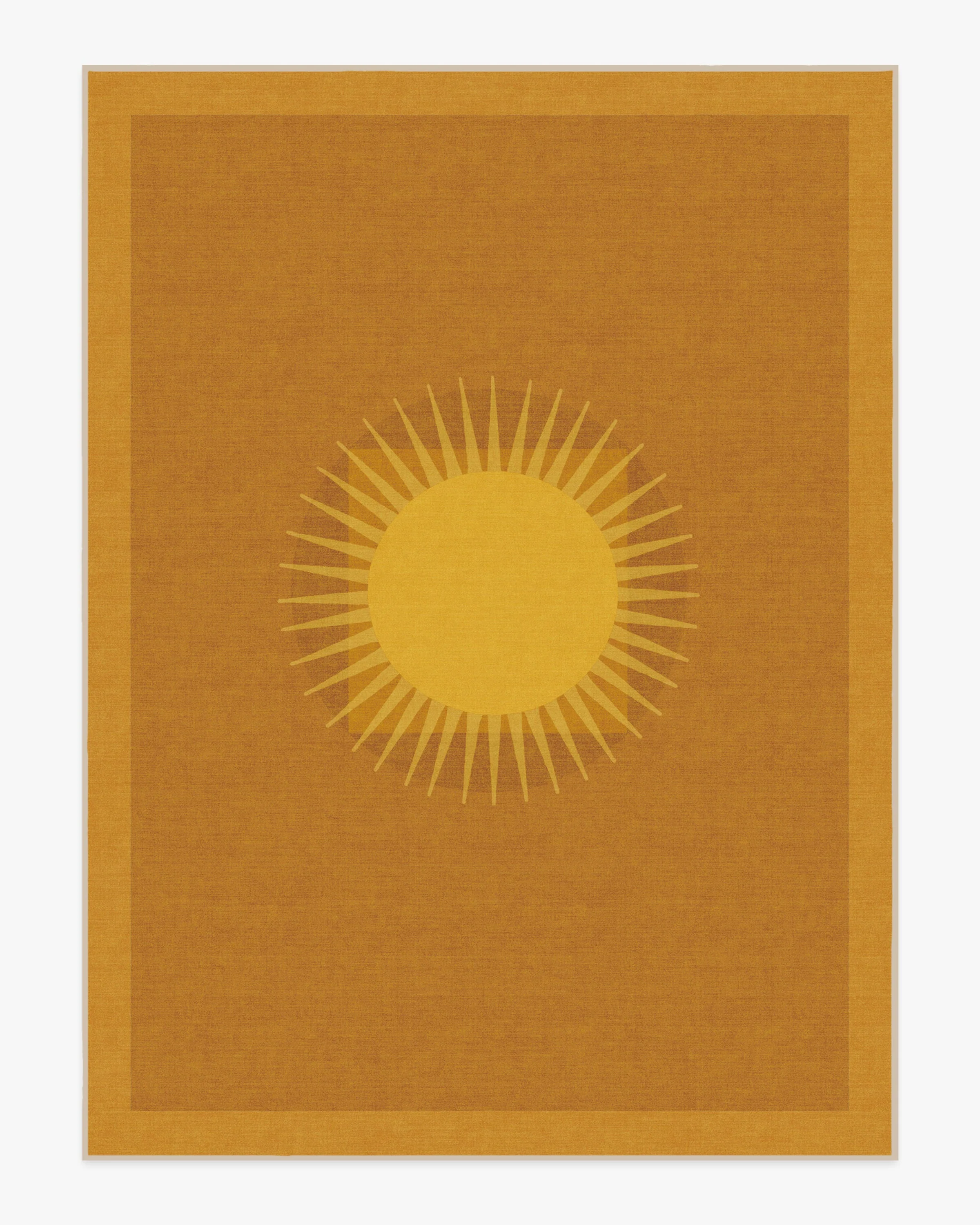 Helios Gold Rug by Matthew Williamson