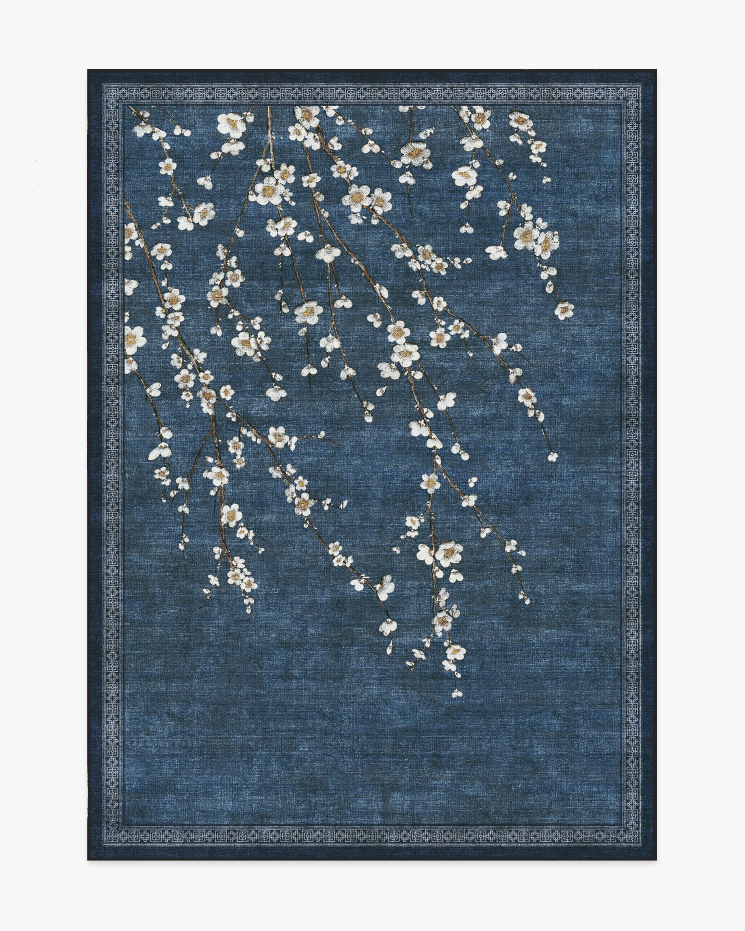 Sakura Indigo Rug by Gracie