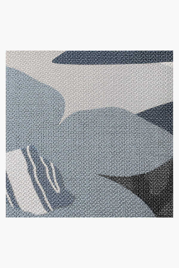 Arcadia Steel Blue Outdoor Rug