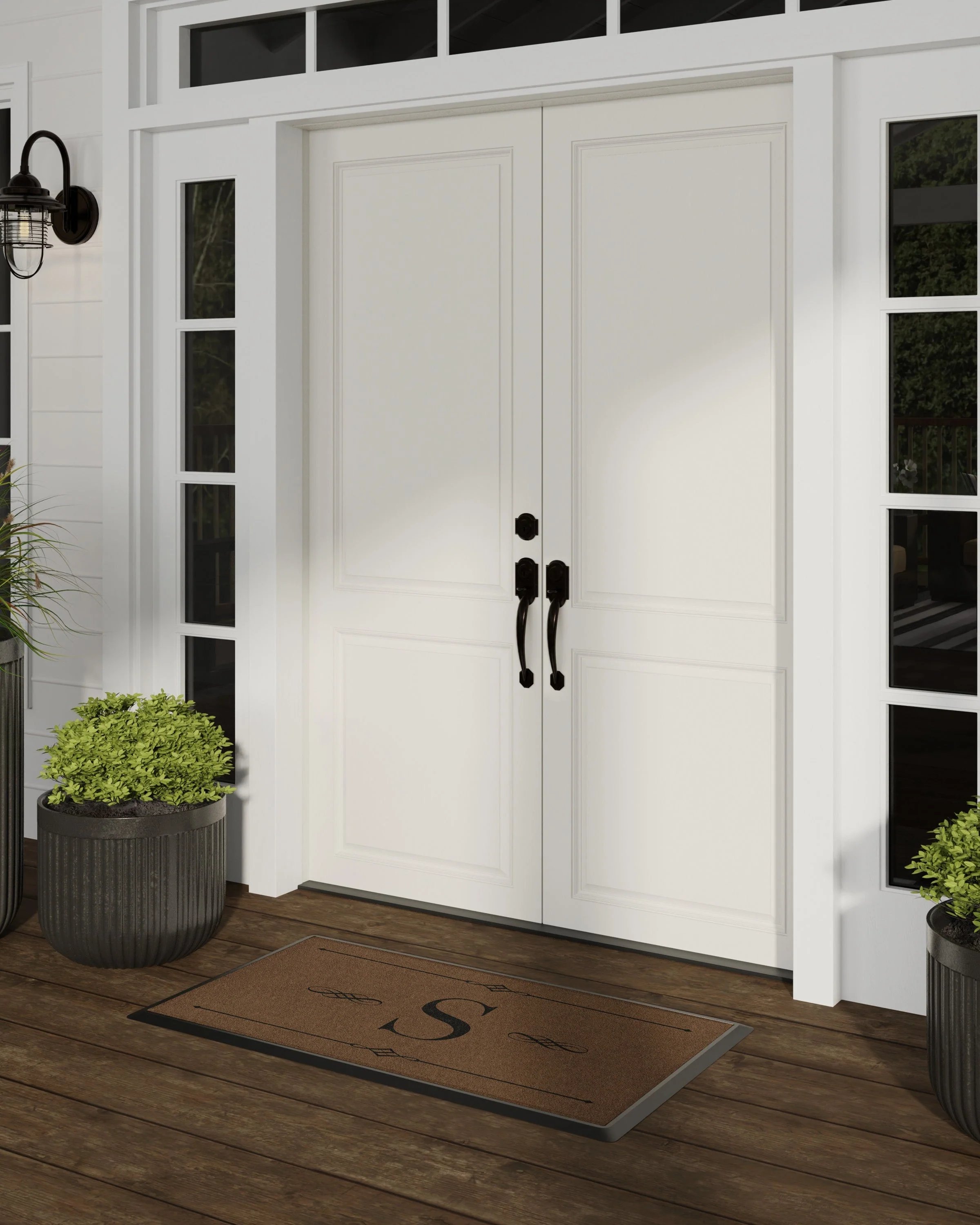 Melody Monogram Large Doormat