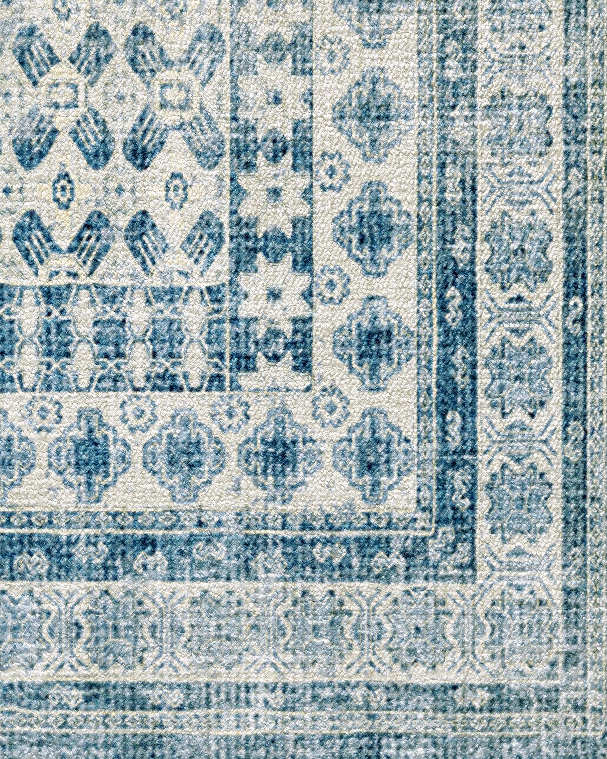 Cyrus Ocean & Ivory Rug