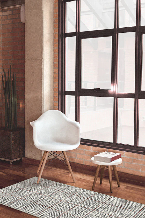 Glen Plaid Flatwoven Rug