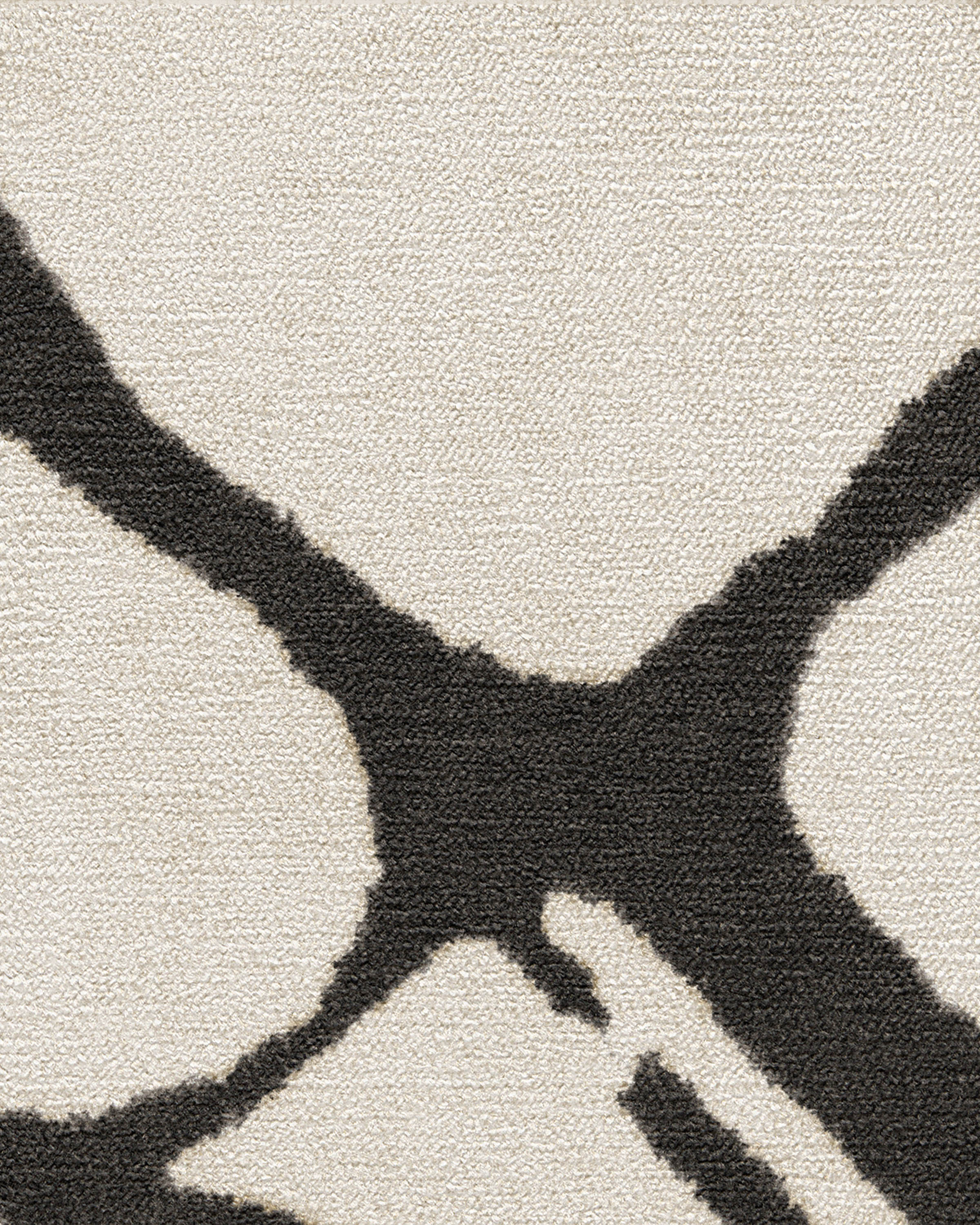 Marion Black & Ivory Rug by Nina Takesh