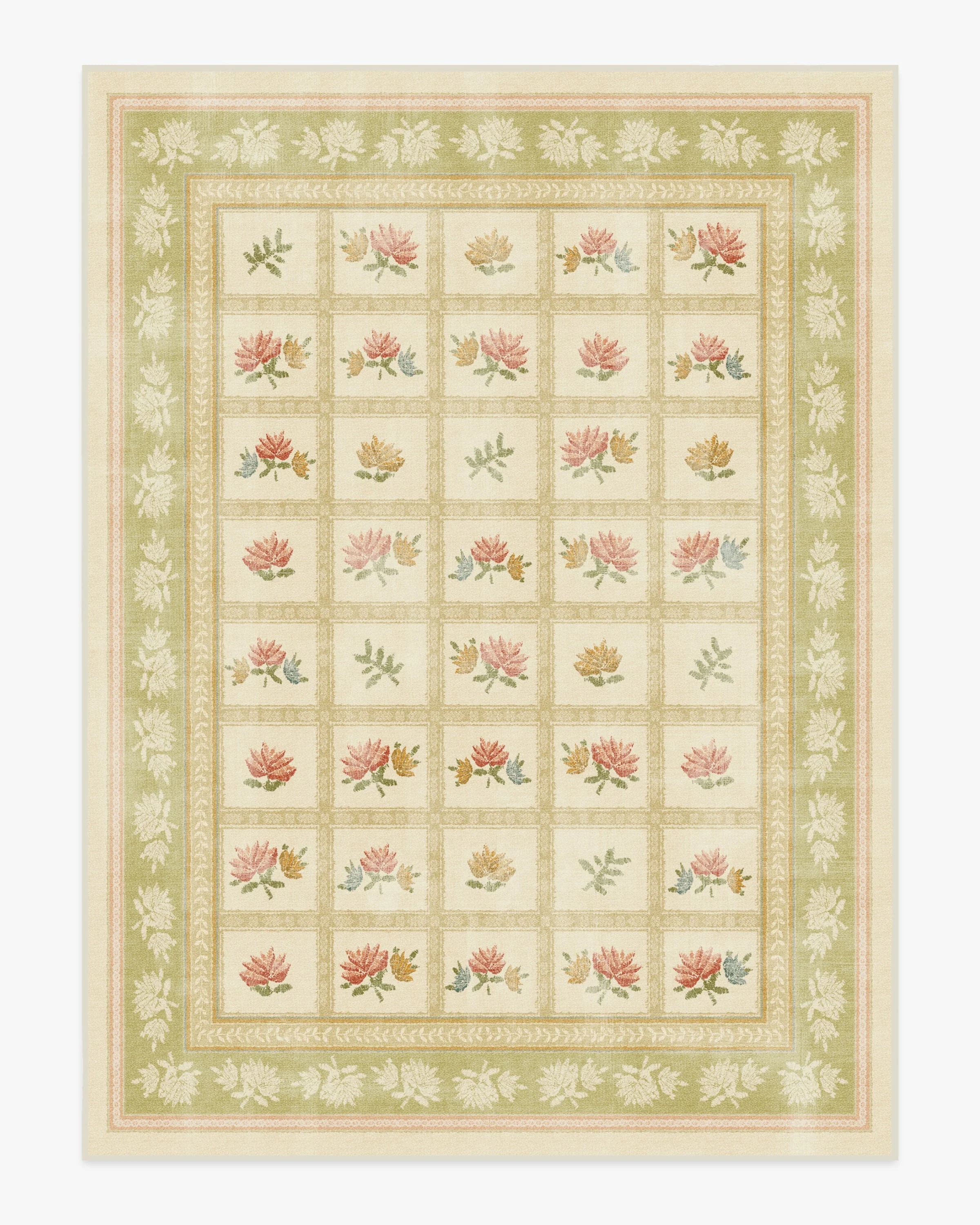 Marnie Cream Multicolor Flatwoven Rug