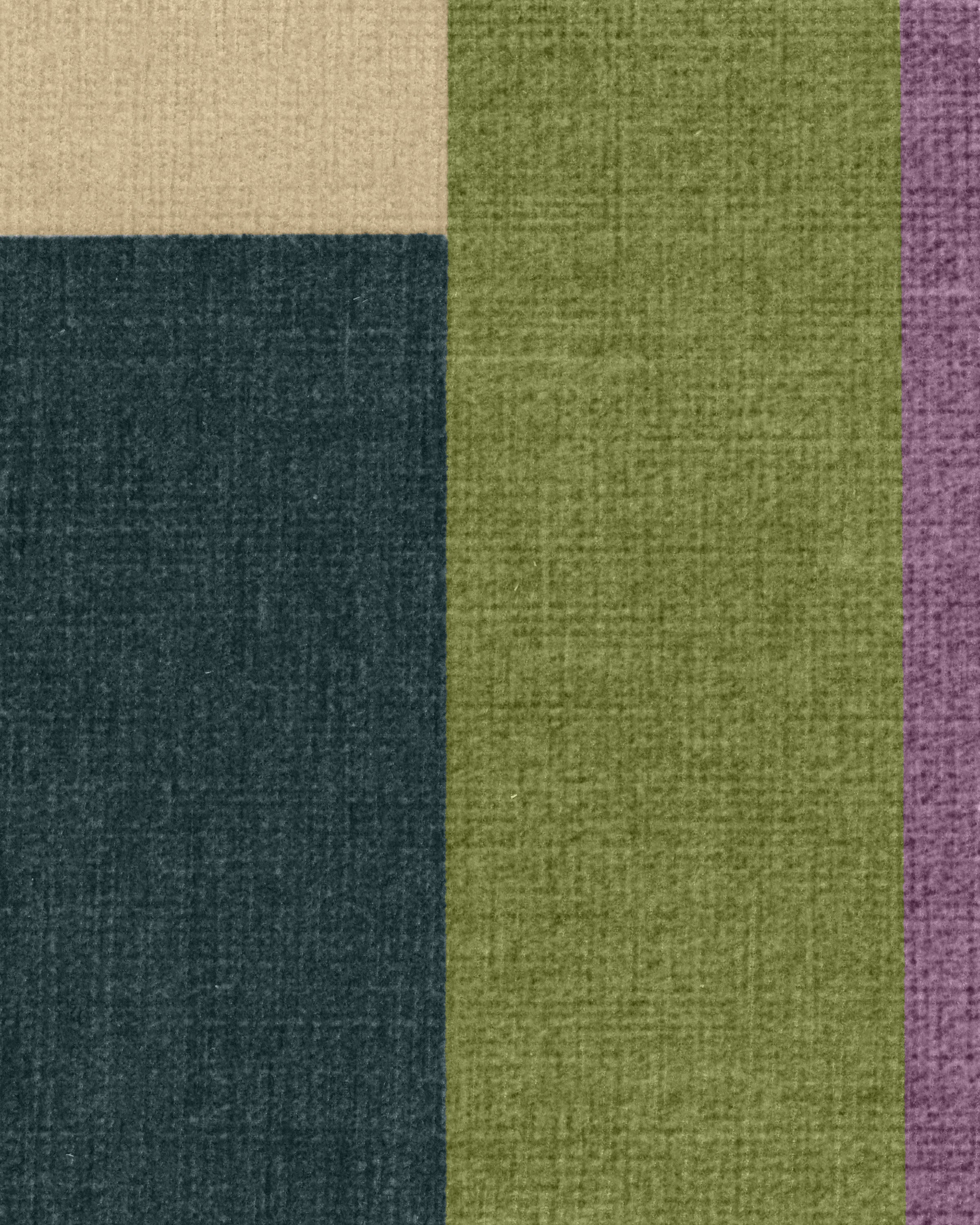 Breakout Teal & Chartreuse Rug by Architectural Digest
