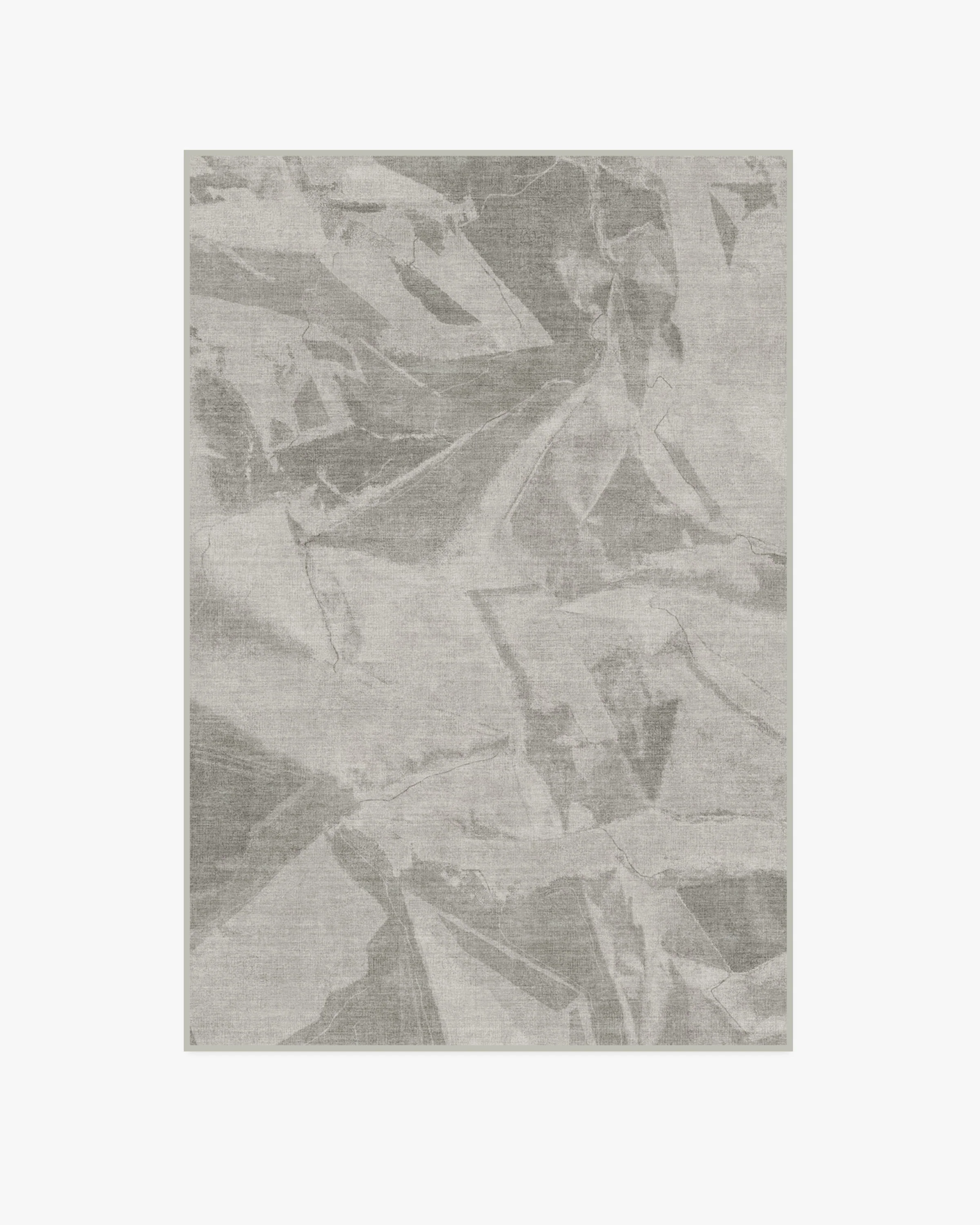 Topo Soft Grey Flatwoven Rug by Architectural Digest