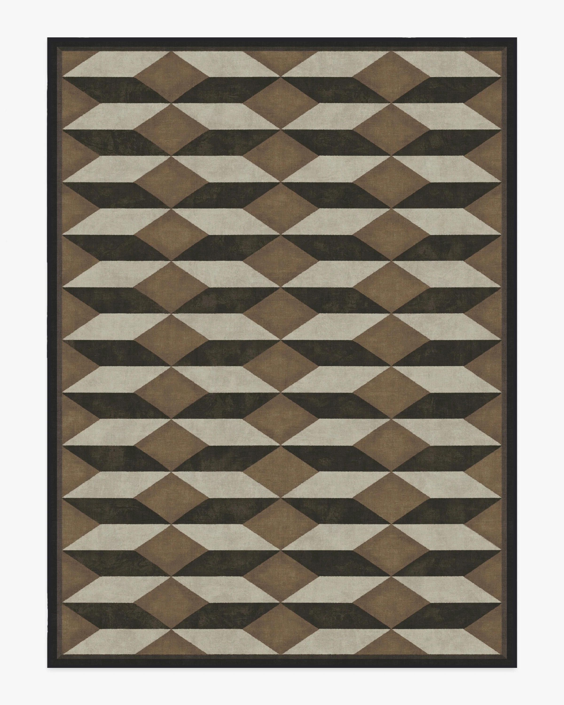 Oak Black & Camel Flatwoven Rug by Martyn Lawrence Bullard