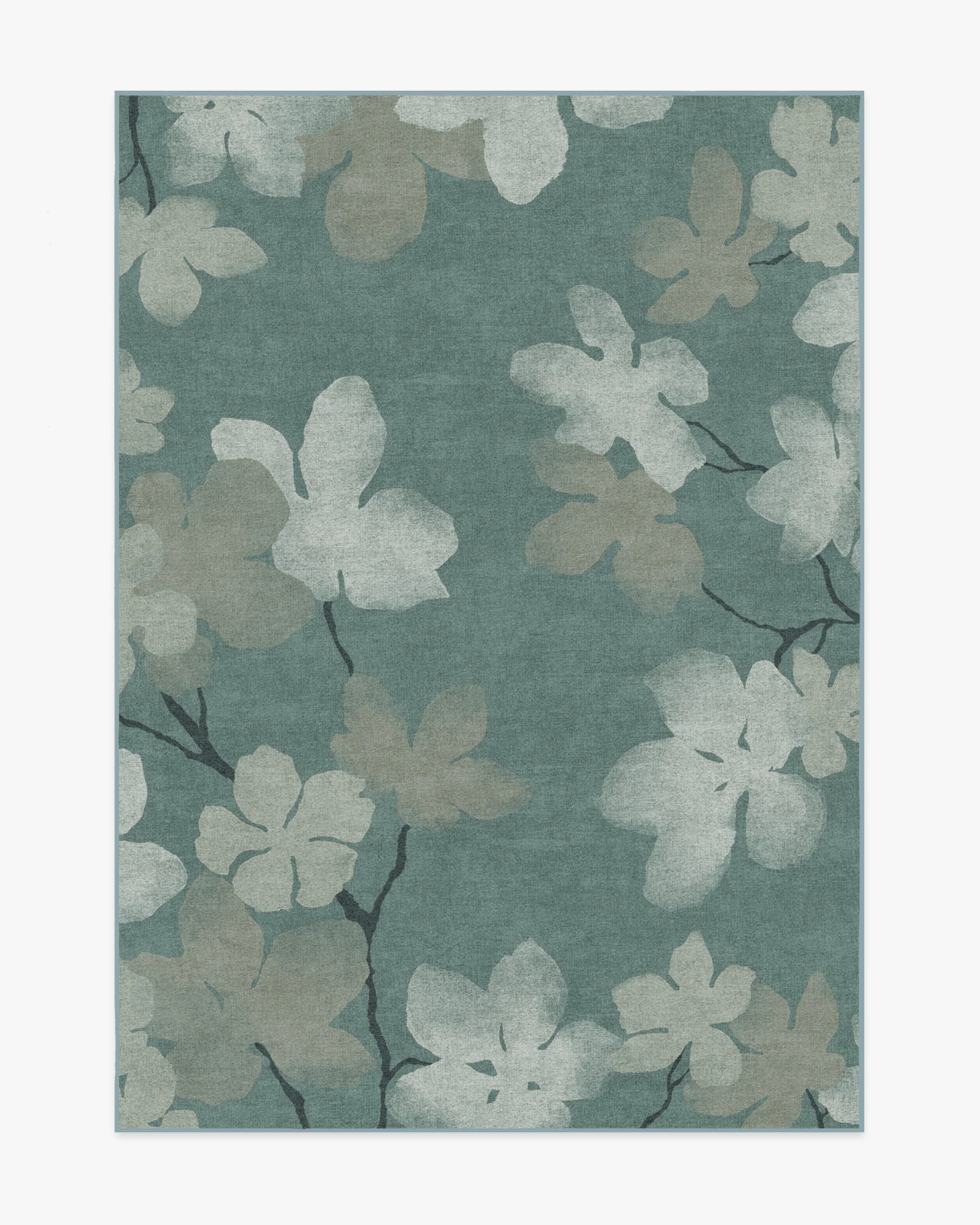 Magnolia Teal Rug