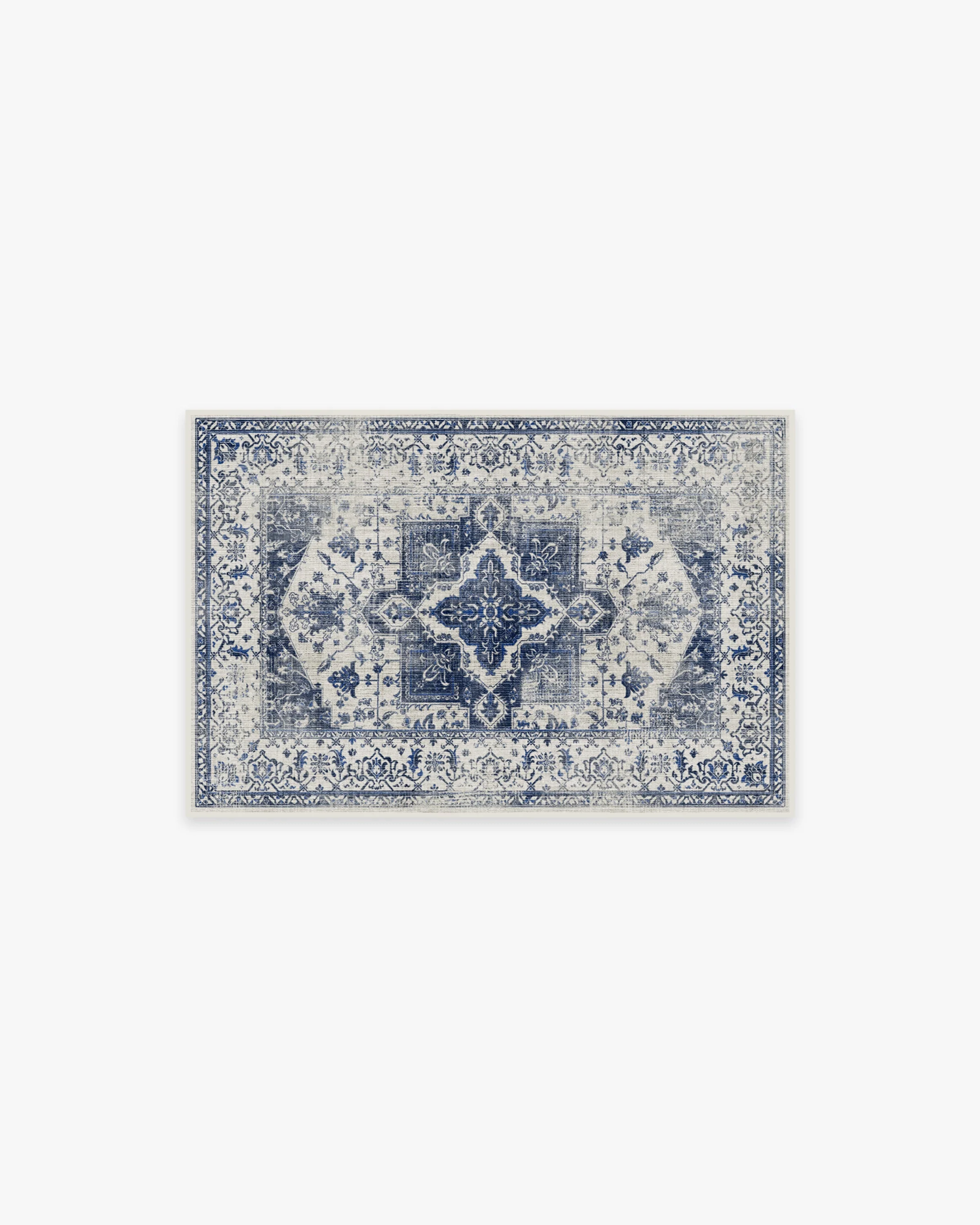 Kira Delft Blue Flatwoven Rug