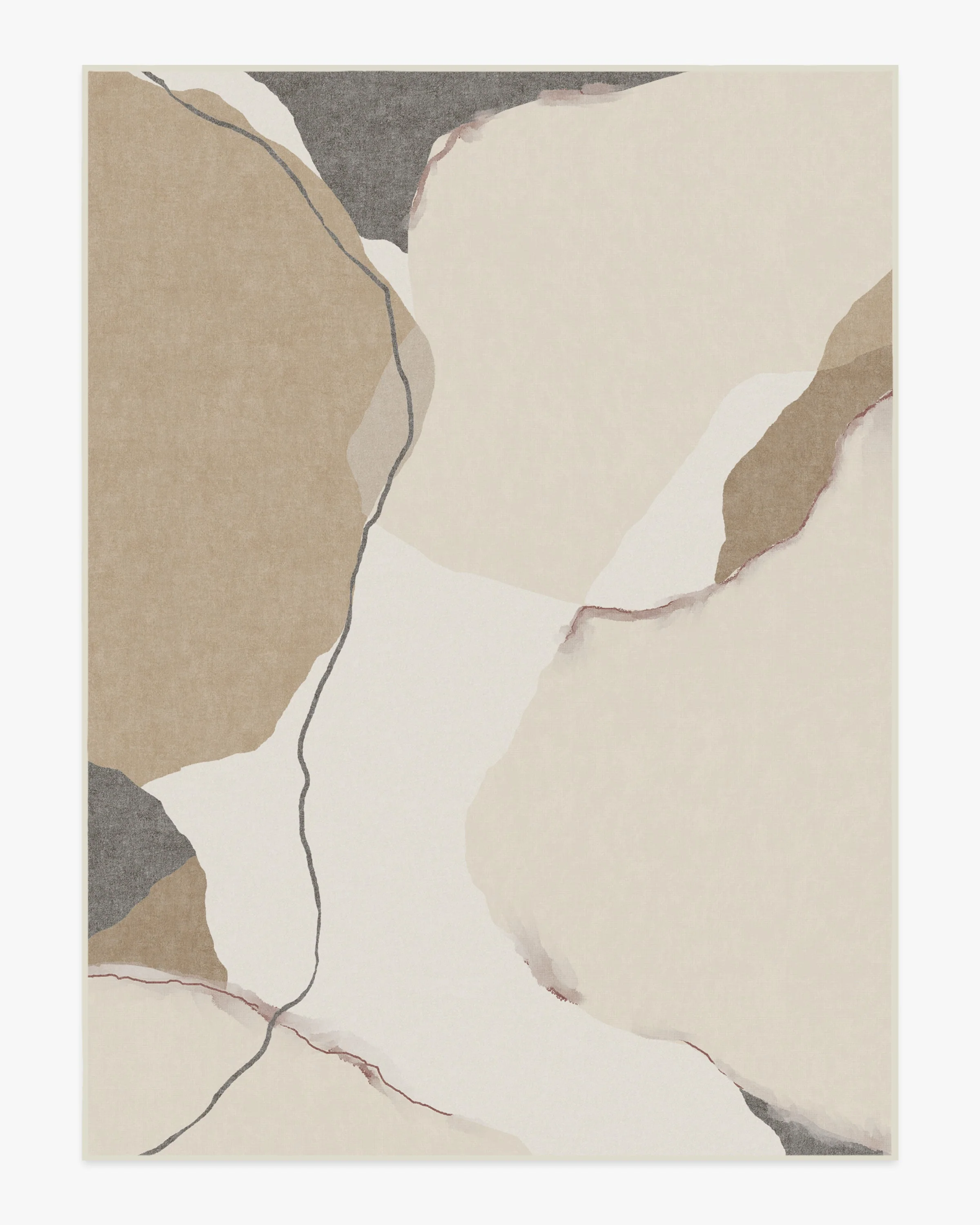 Loire Ivory Quartz Rug by Nina Takesh