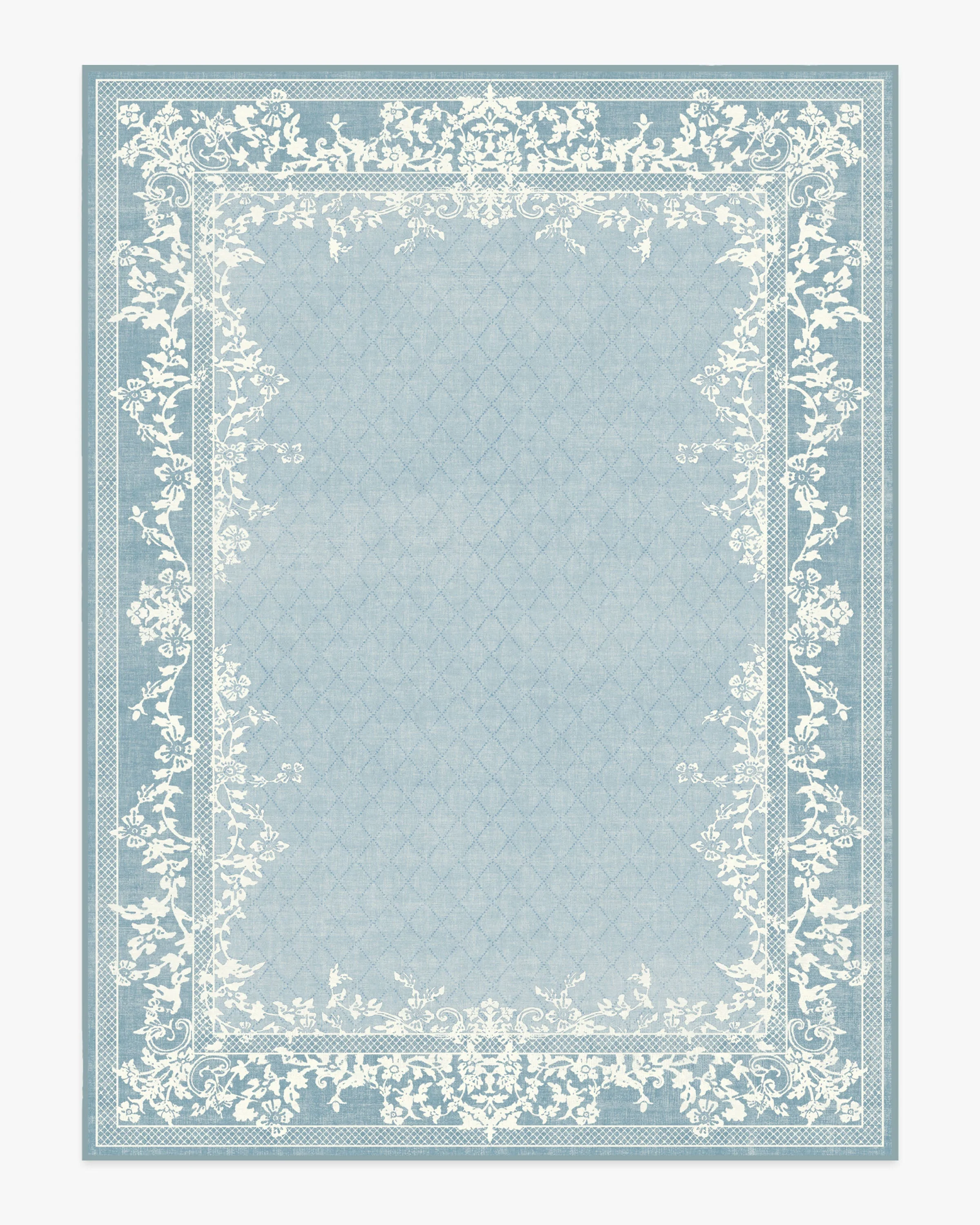Juliet Slate Blue Flatwoven Rug
