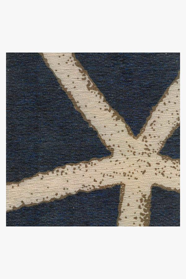 Starfish Navy Rug