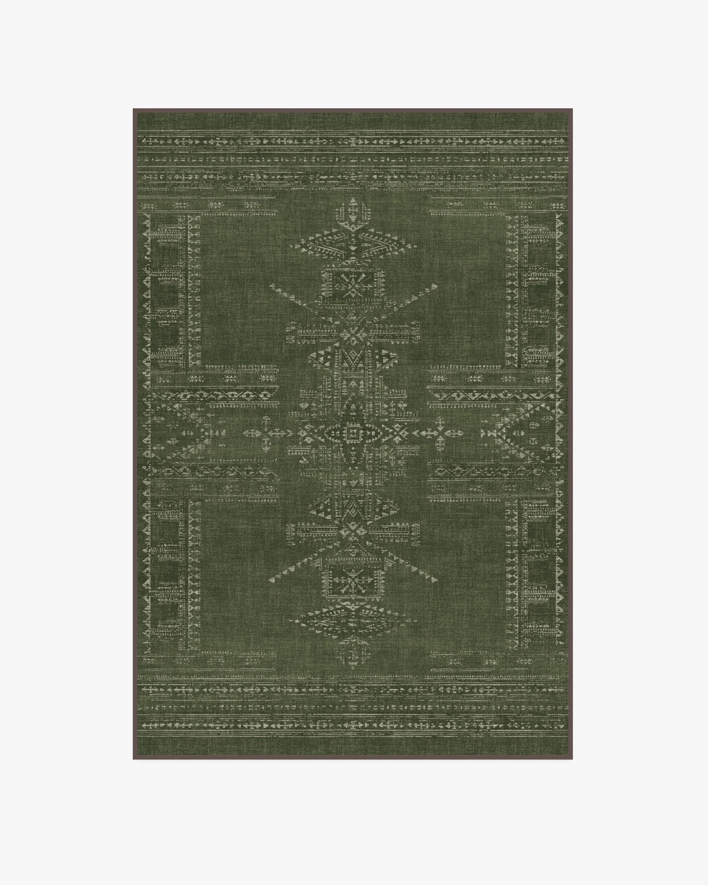 Amira Green Flatwoven Rug by Martyn Lawrence Bullard