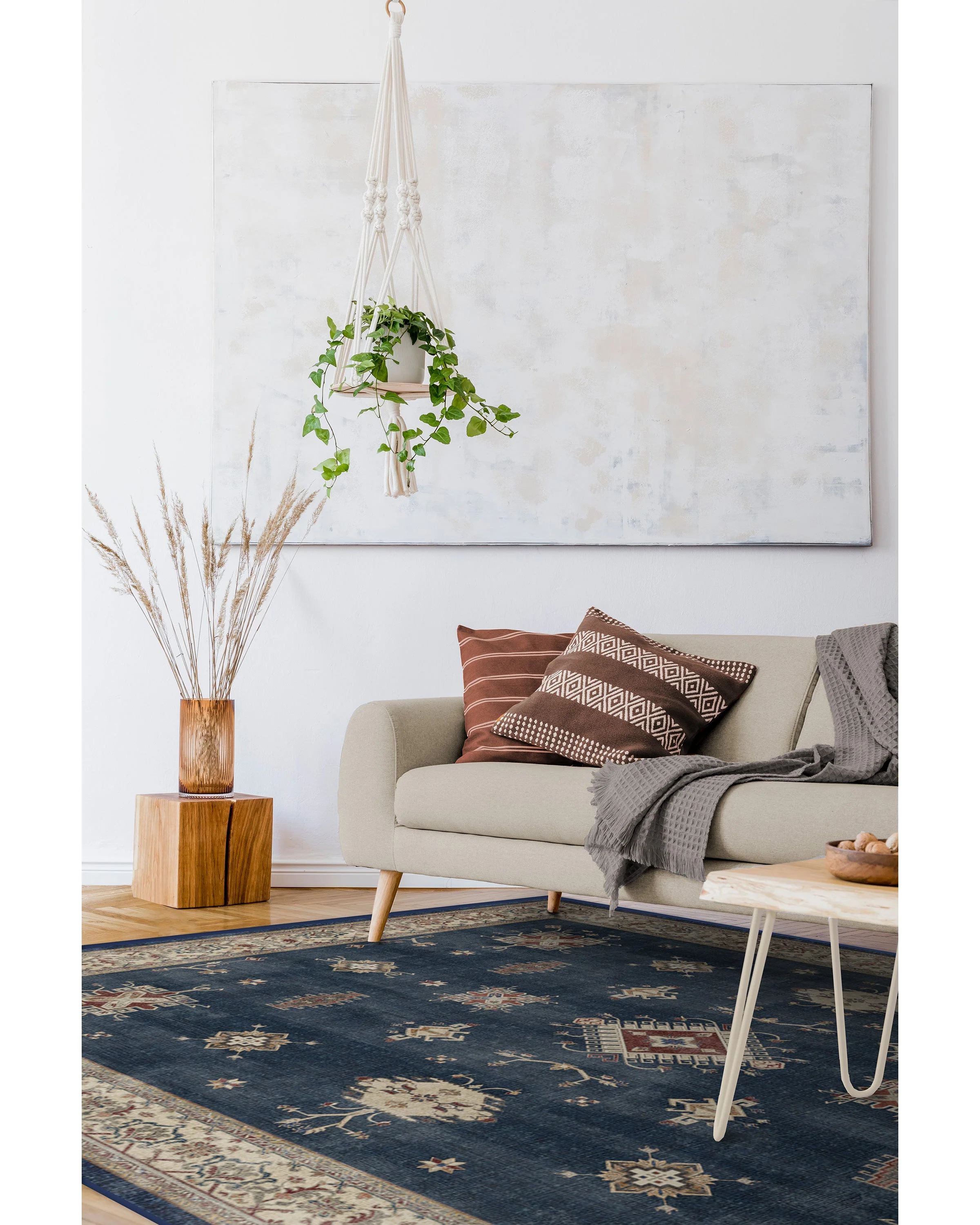 Verena Sapphire Flatwoven Rug