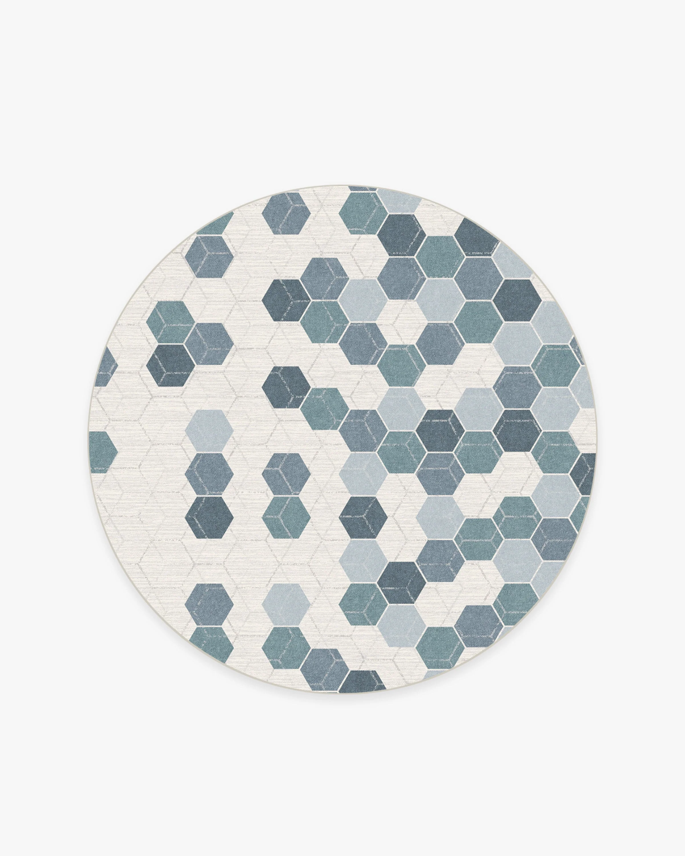 Prisma Slate Blue Flatwoven Rug