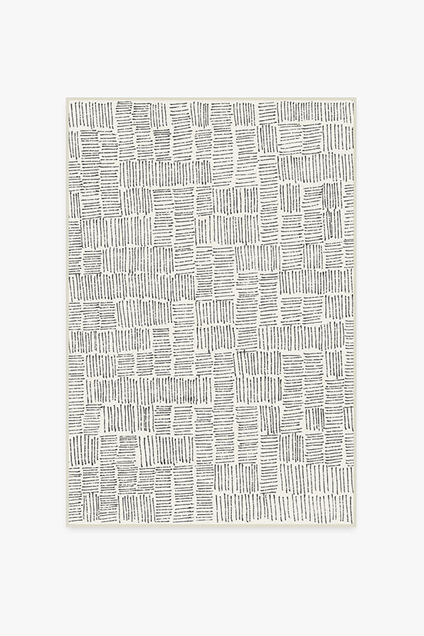 Thalia Black Flatwoven Rug