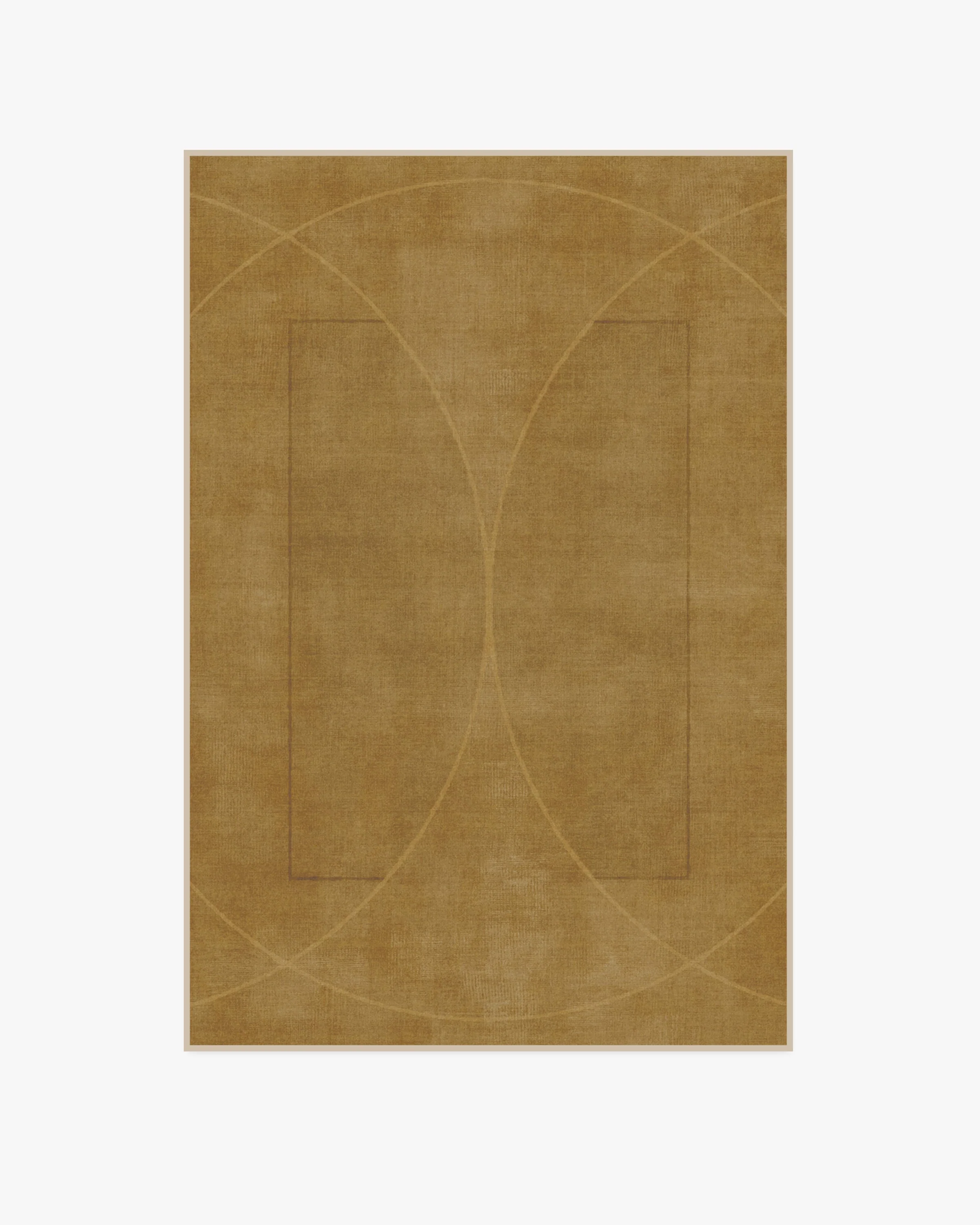 Ayla Gold Flatwoven Rug by Architectural Digest