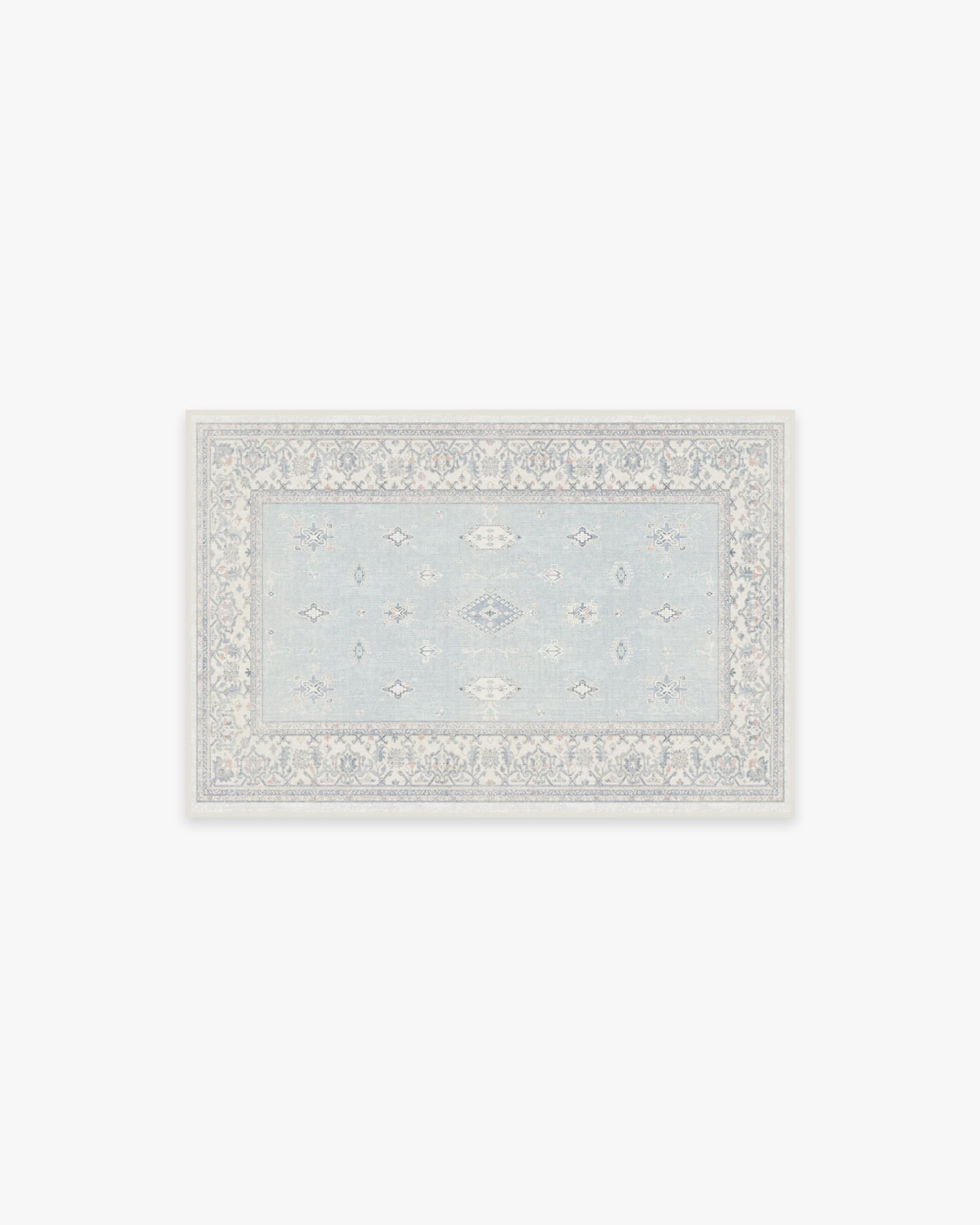 Verena Soft Blue Flatwoven Rug