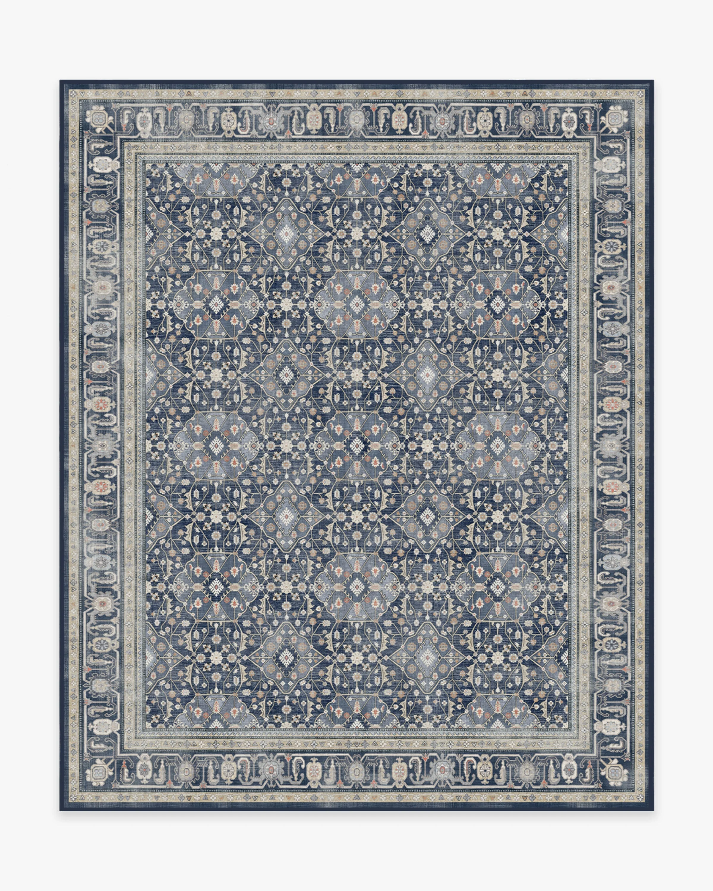 Alessia Dusk Blue Flatwoven Rug