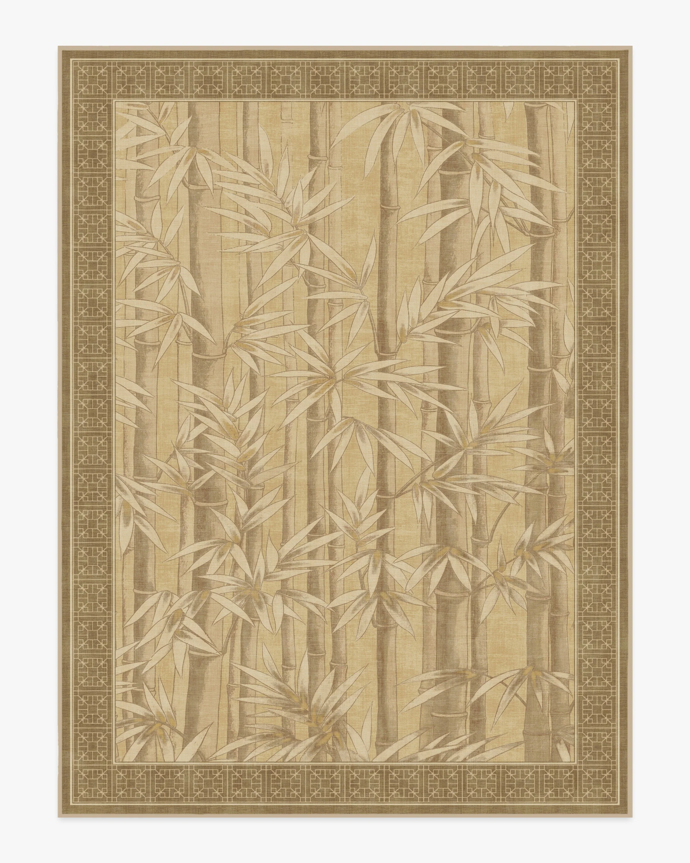 Bamboo Natural Gold Outdoor Rug by Gracie