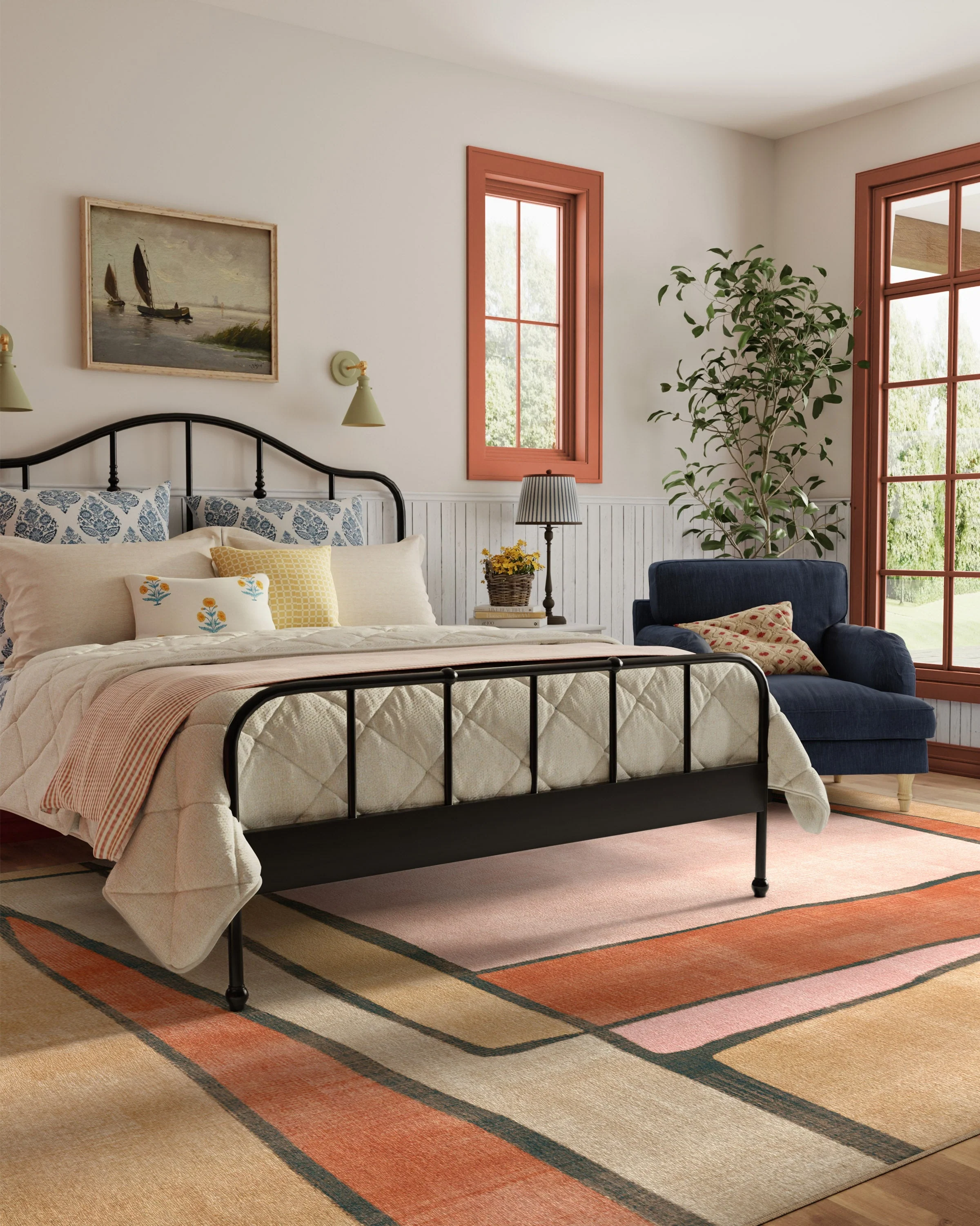 Ari Natural Multicolor Rug