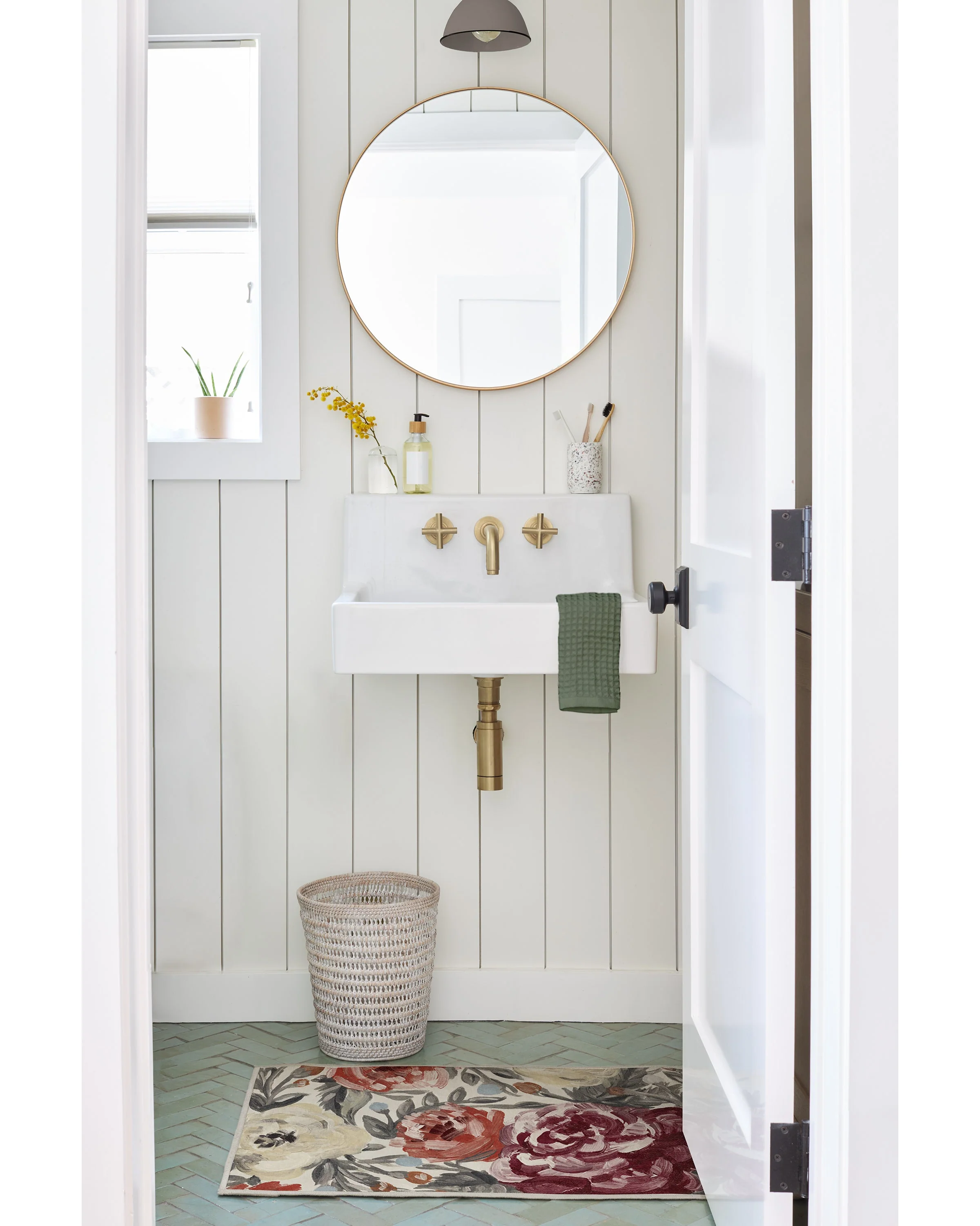 Camellia Currant Flatwoven Rug