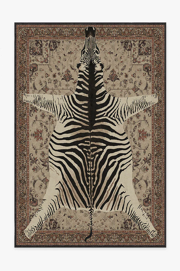 On Safari Hazel Flatwoven Rug by Iris Apfel