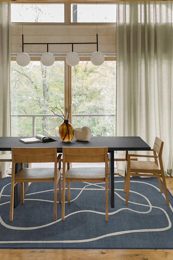 Strova Dusk Blue Rug
