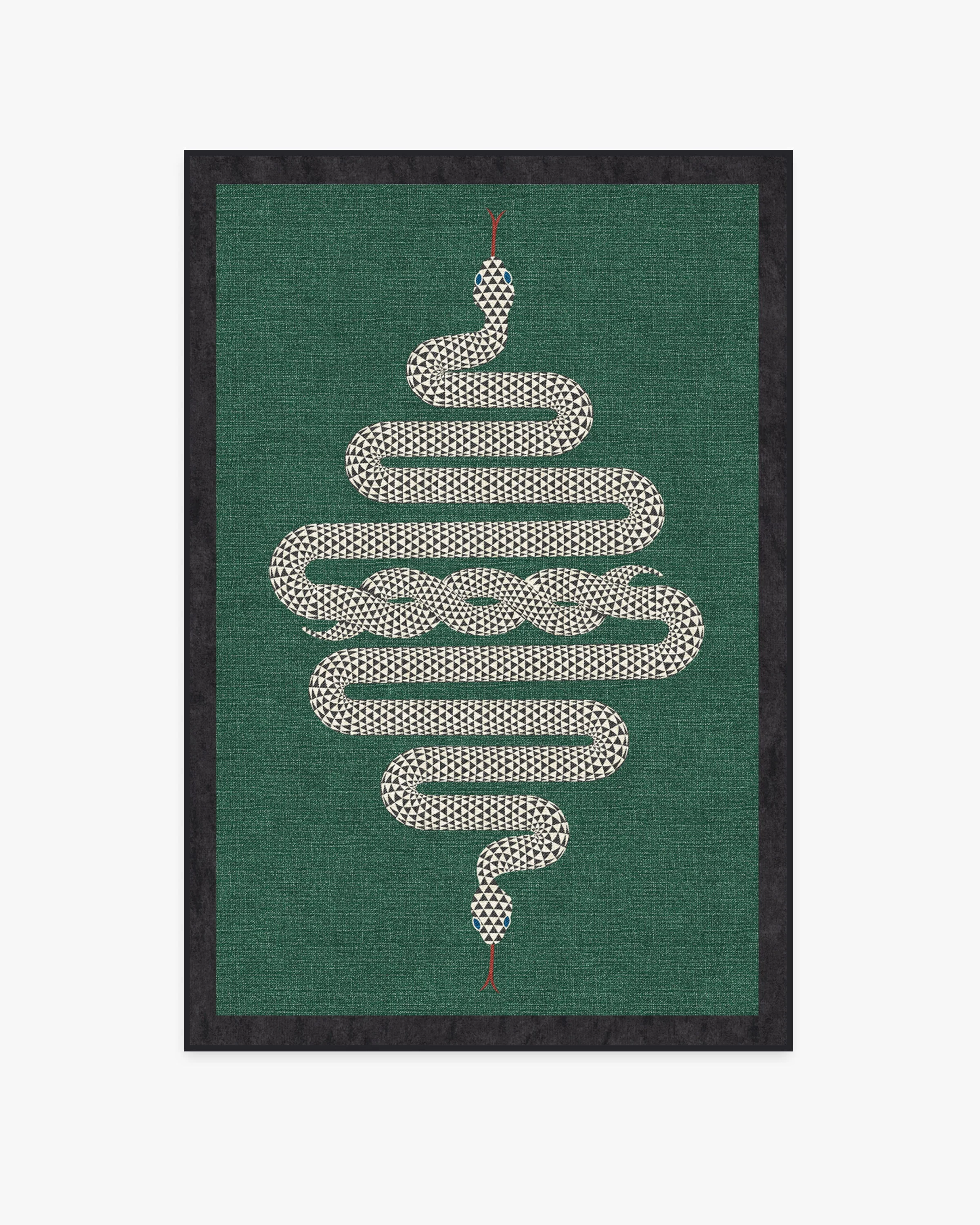 Venom Emerald Rug by Jonathan Adler