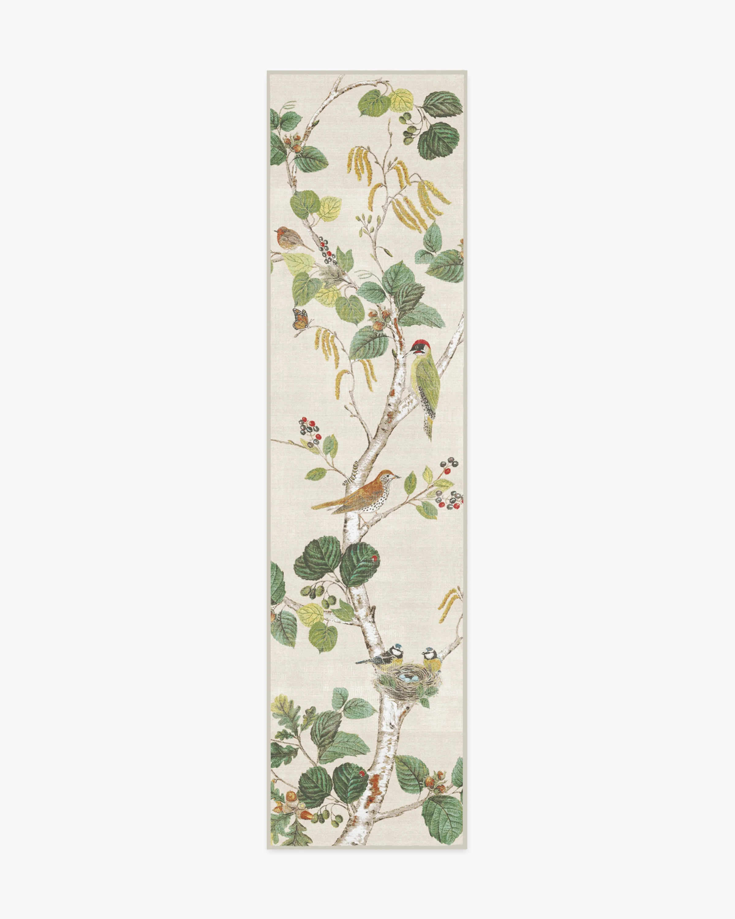 Woodland Chorus Fawn Flatwoven Rug by Sanderson