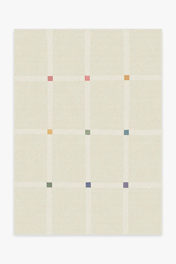 Joanna Ivory Pop Rug by The Home Edit