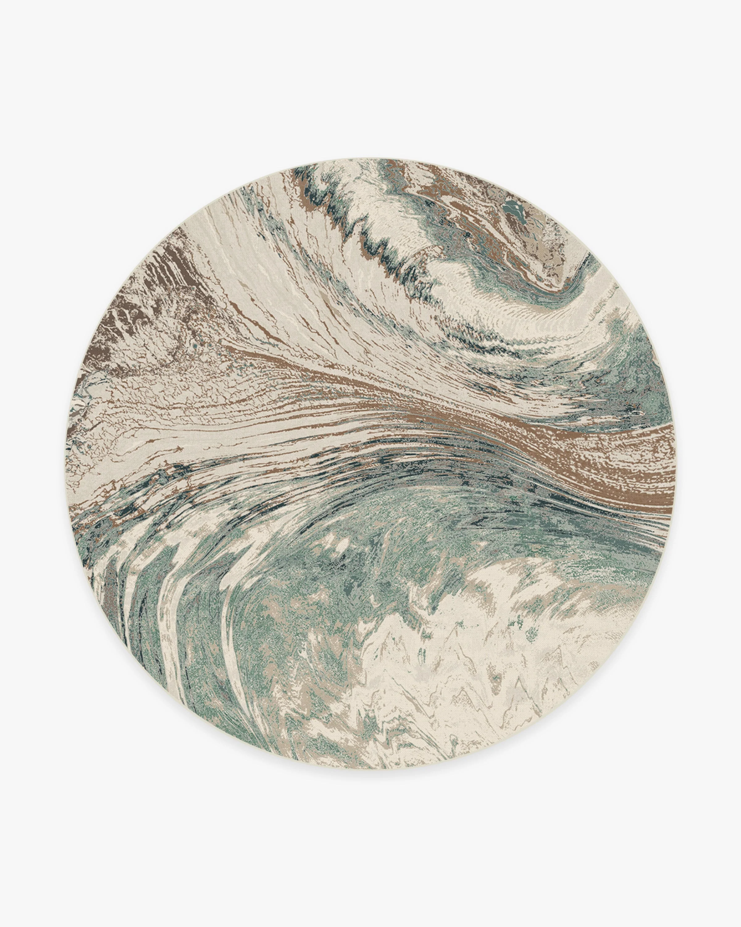 Malaspina Natural Sage Flatwoven Rug