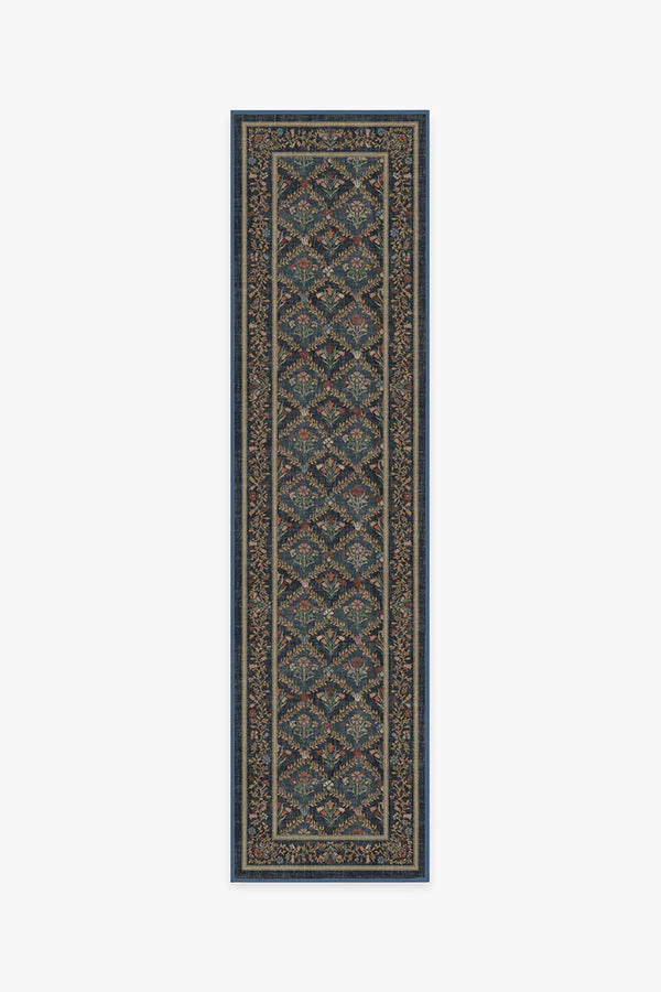 Bellflowers Blue Rug by Morris & Co.