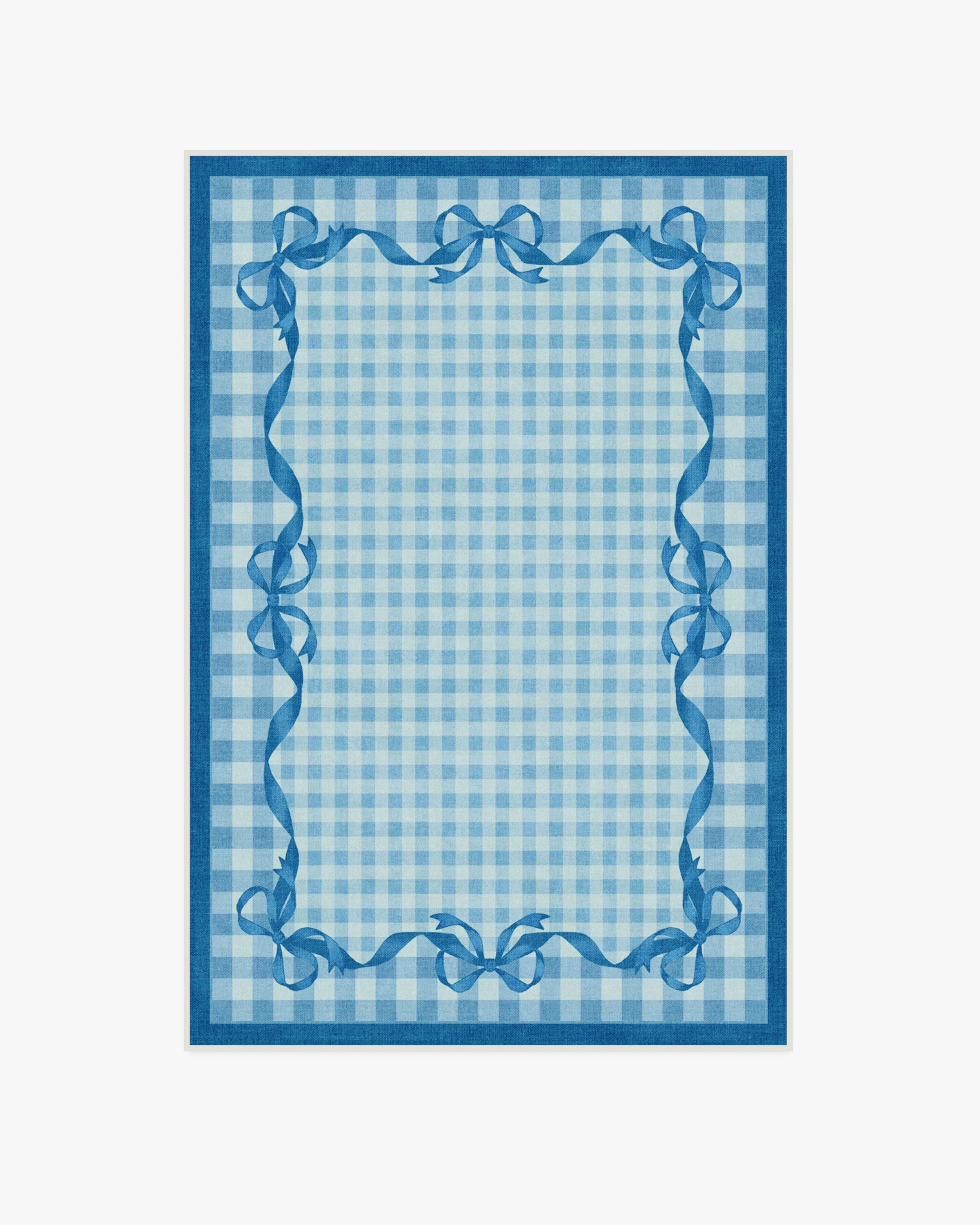 Audrey Blue Flatwoven Rug by Mrs. Alice