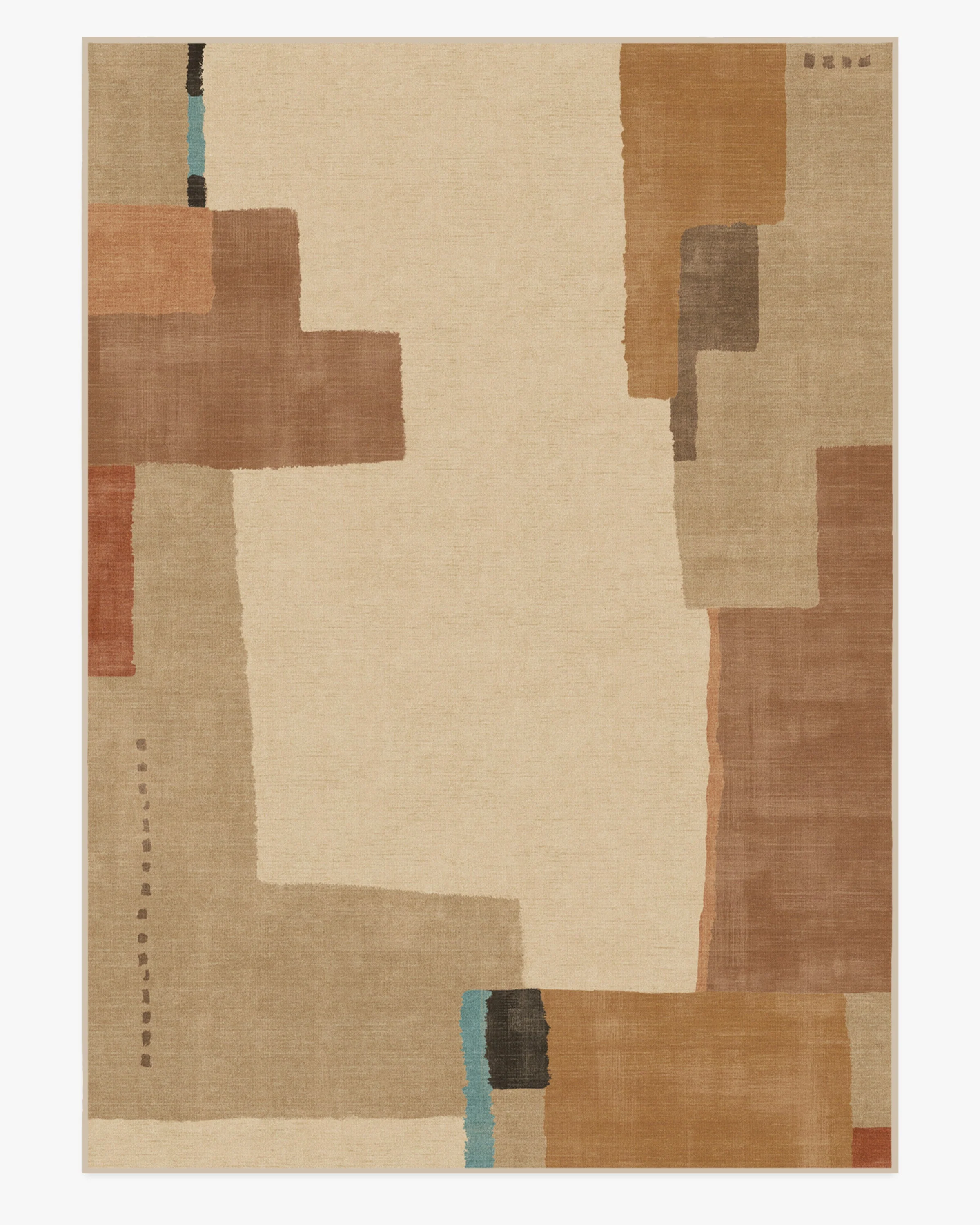 Ananda Natural Pop Rug by Architectural Digest