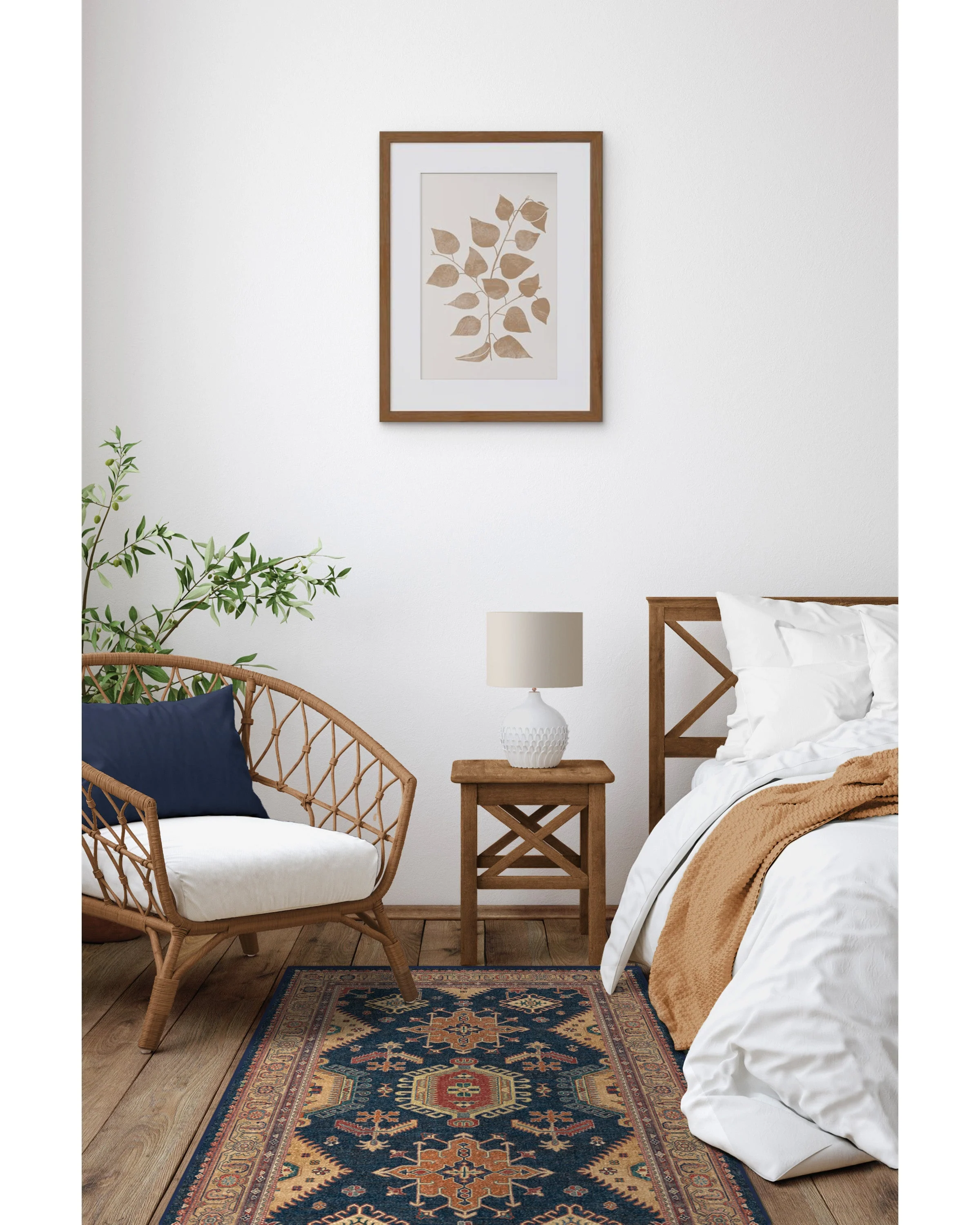 Cambria Sapphire Flatwoven Rug