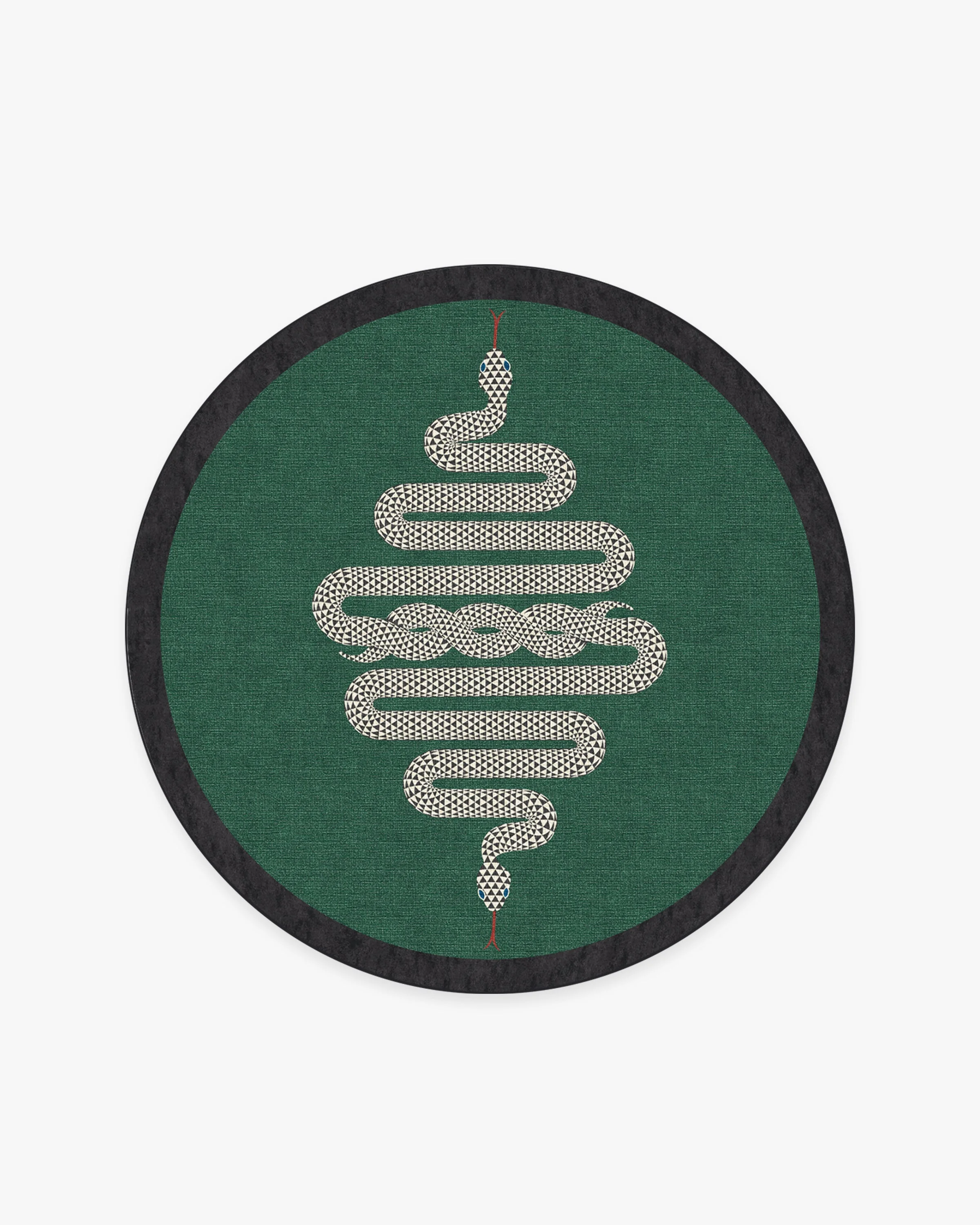 Venom Emerald Rug by Jonathan Adler