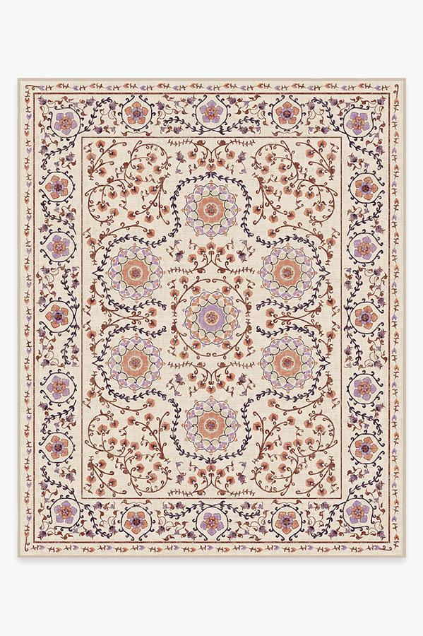 Suzani Purple Flatwoven Rug