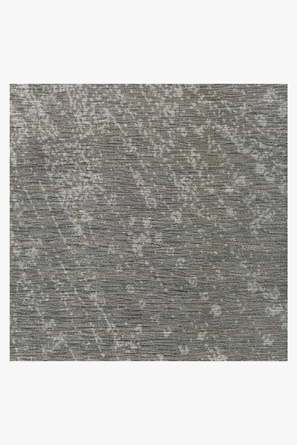 Jellyfish Bloom Silver Flatwoven Rug