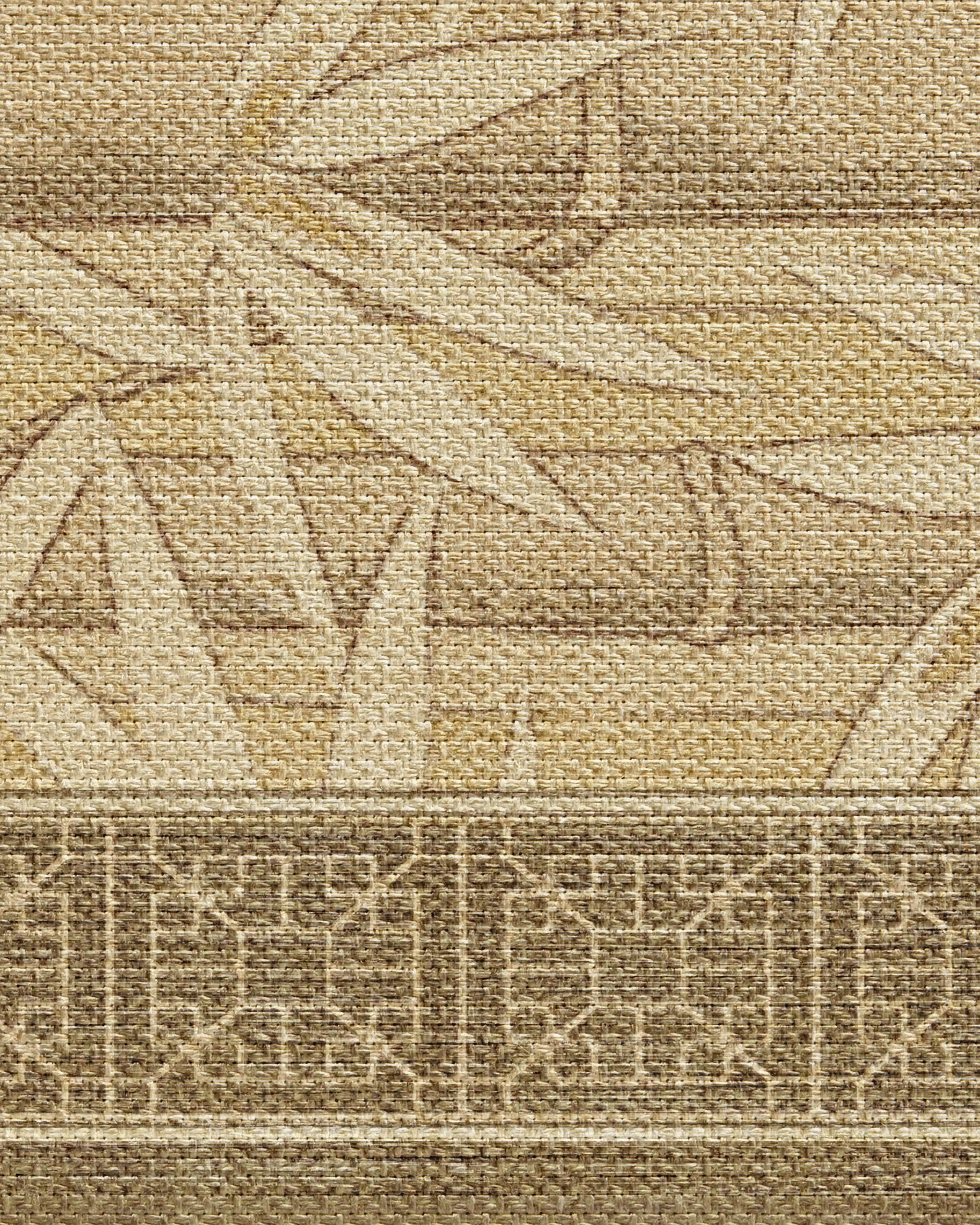 Bamboo Natural Gold Outdoor Rug by Gracie